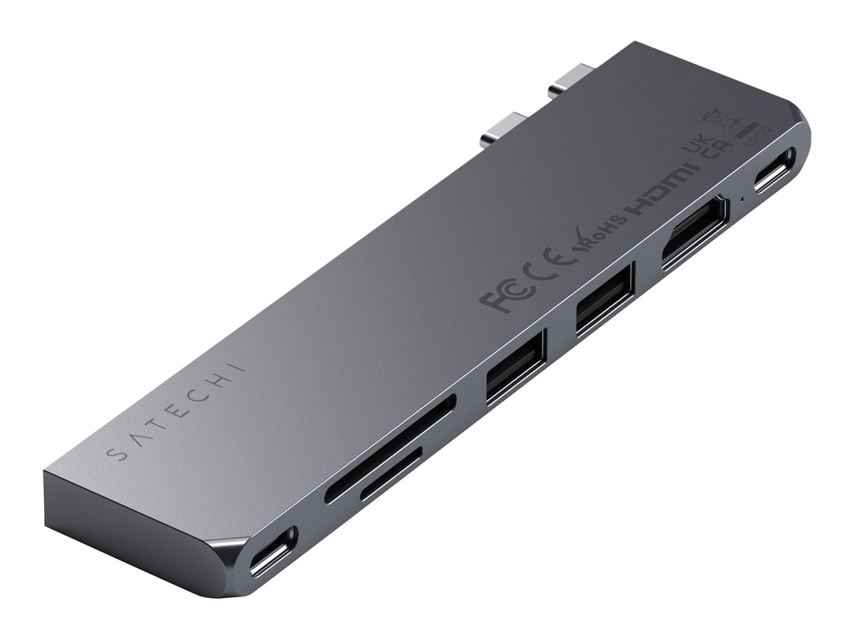 Satechi Type-C Pro Hub Slim space grau - Hub, Ansicht 3
