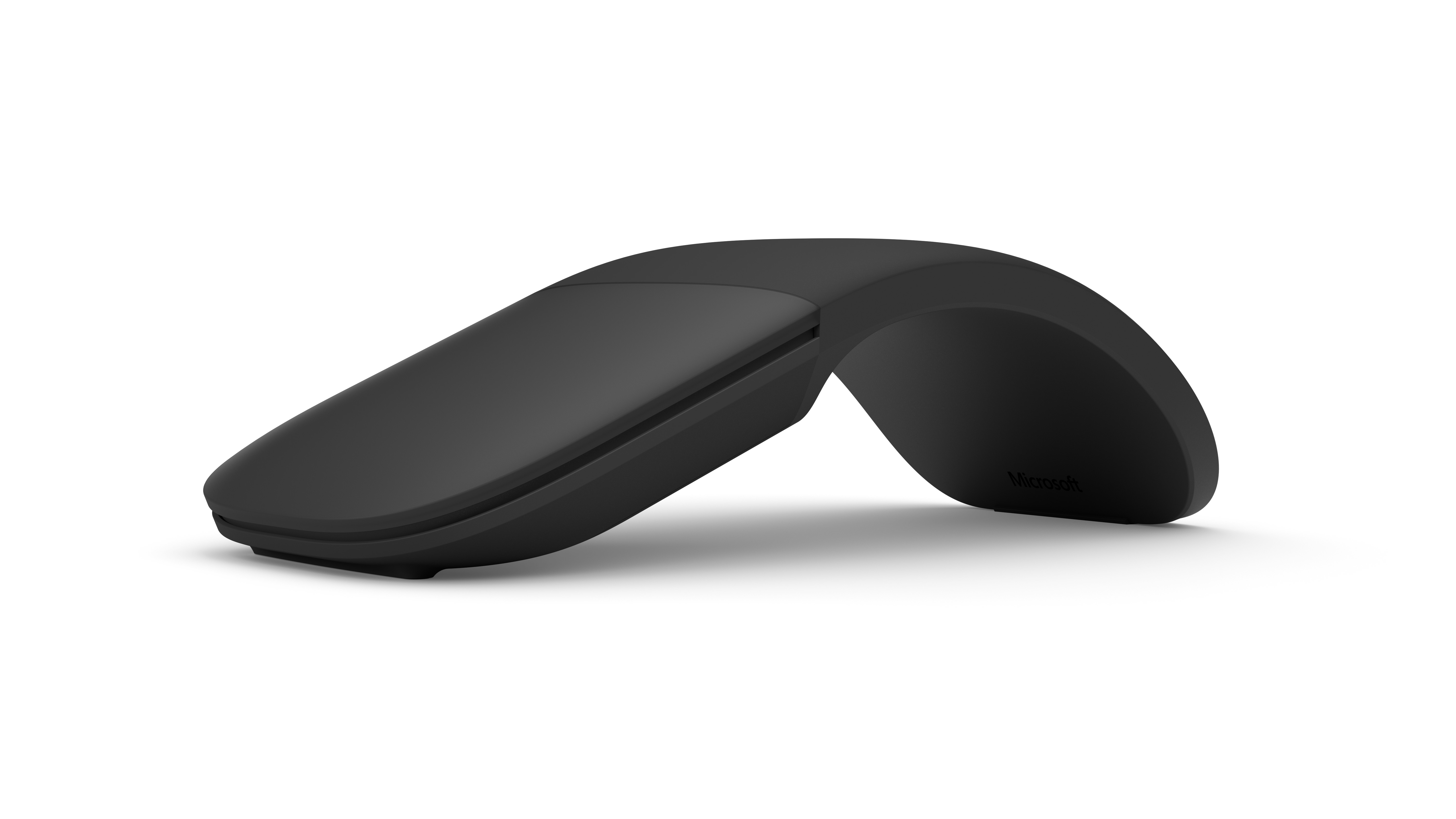 Microsoft Surface Arc Mouse, Beidhändig, BlueTrack, Bluetooth, 1800 DPI, Schwarz