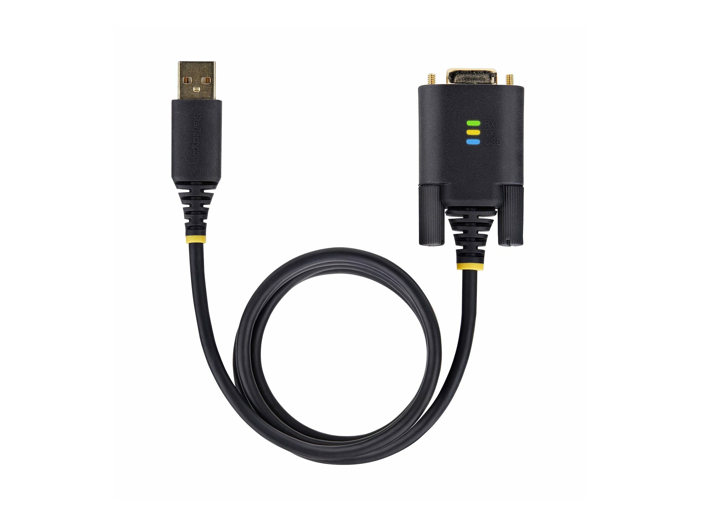 StarTech.com 6.6ft (2m) USB to Serial Adapter Cable, COM Retention, RS232 - Kabel USB / seriell - USB (M), Ansicht 4