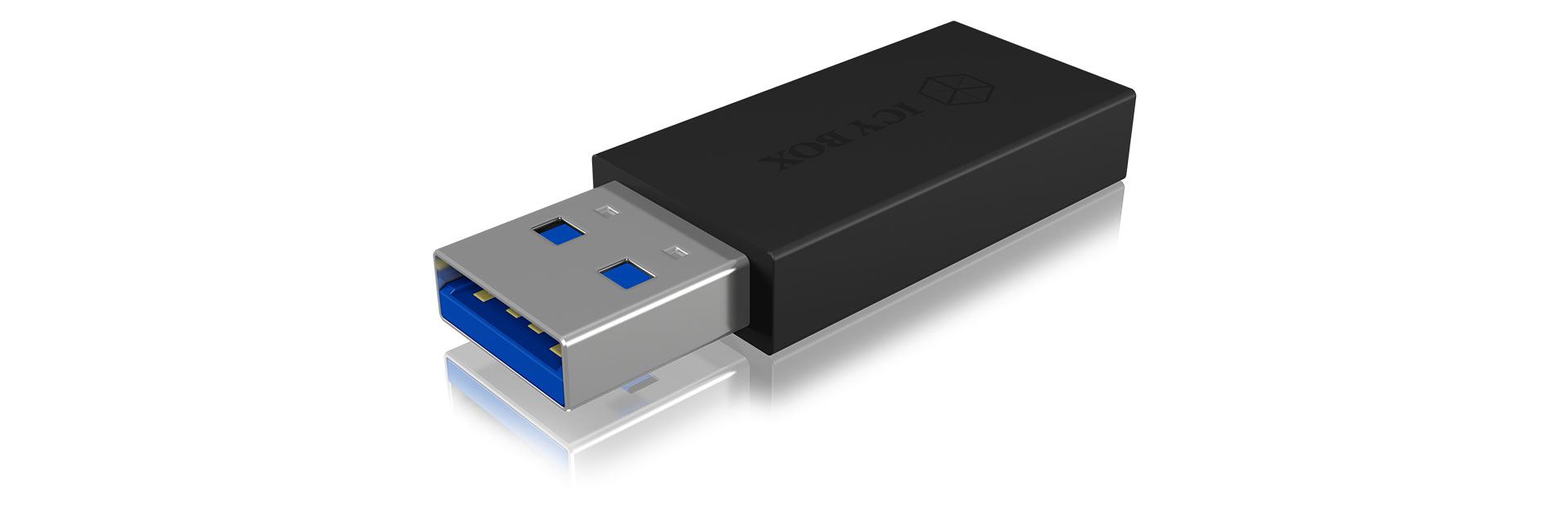 ICY BOX IB-CB015 - USB-Adapter - USB Typ A (M), Ansicht 2