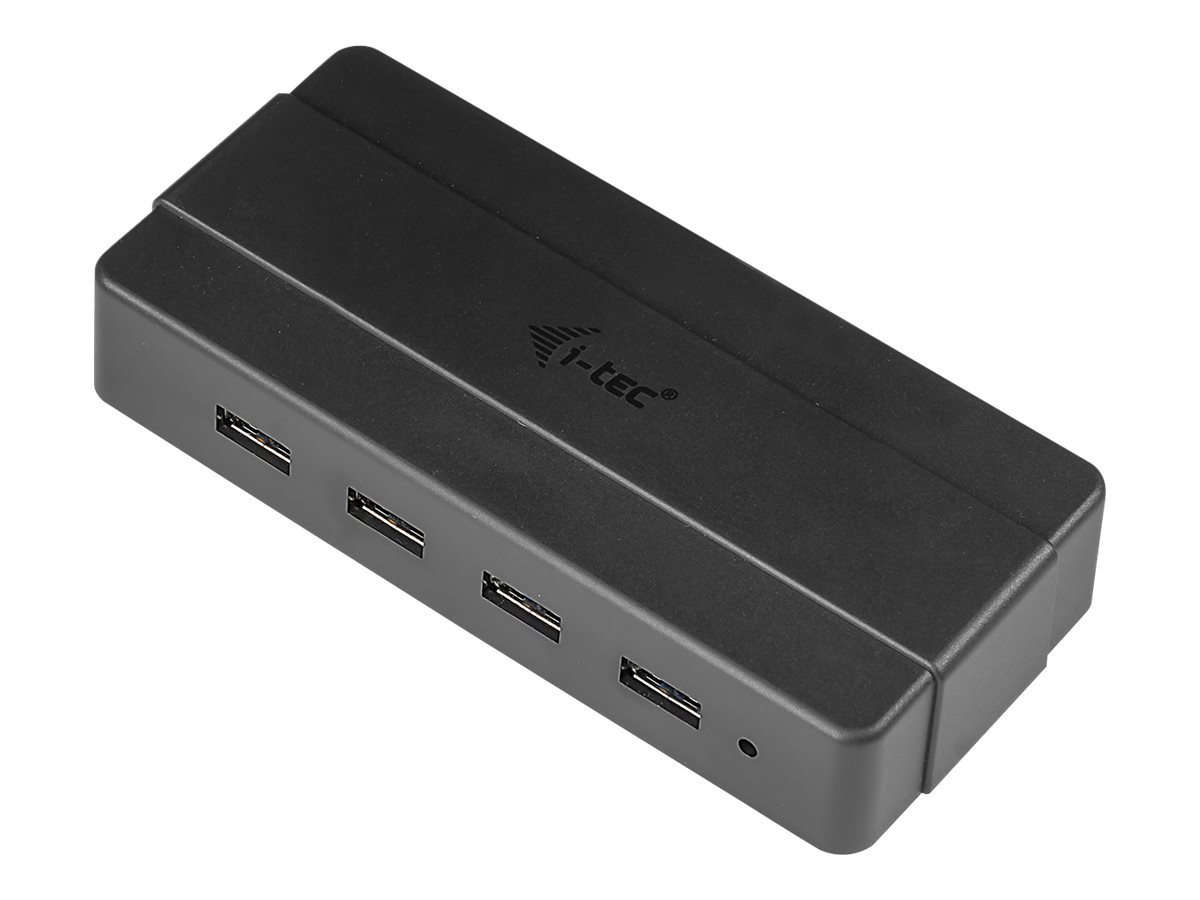 iTec USB 3.0 Advance Charging HUB 4 Port mit externem Netzadapter 4x USB Ladeport fuer Tablets Notebooks Ultrabooks PC