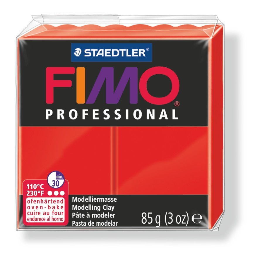 STAEDTLER FIMO 8004-200 - Knetmasse - Rot - 1 Stück(e) - 1 Farben - 110 °C - 30 min