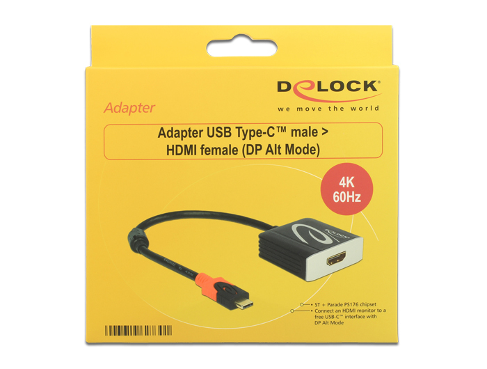 Delock Externer Videoadapter - USB-C - HDMI, Ansicht 2