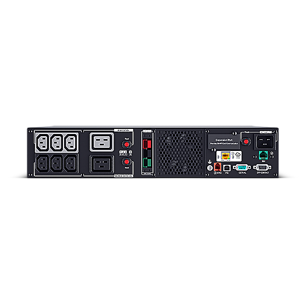 CyberPower Systems USV PR-XL Tower/19-PRIII-Serie 2200VA/2200W 2HE Line-Interactive reiner Sinus, Ansicht 4