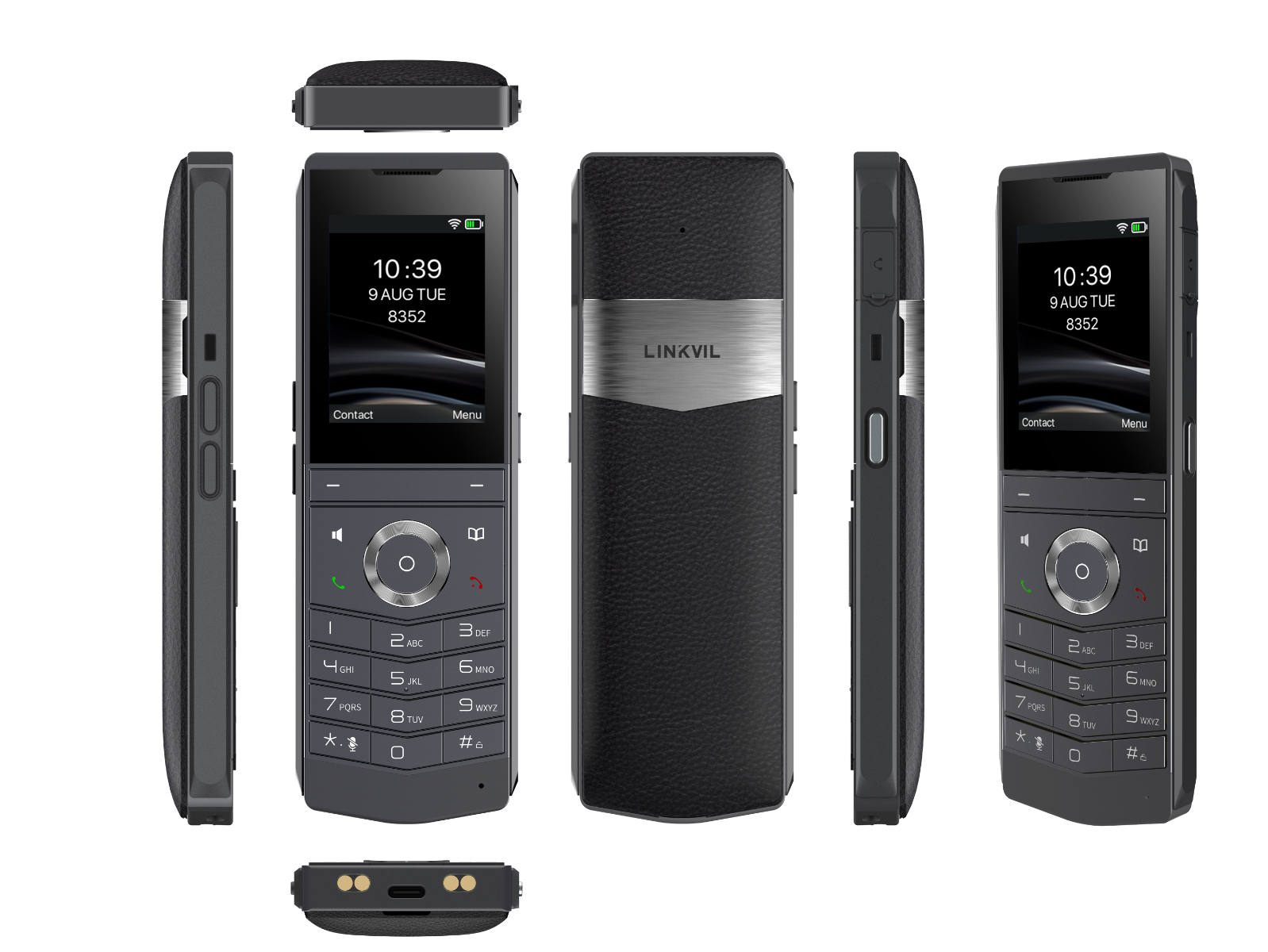Fanvil Linkvil W611W V2 Portable Wi-Fi IP Phone - VoIP-Telefon - Voice-Over-IP, Ansicht 2