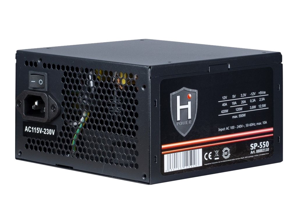 Inter-Tech HiPower SP-550 - Netzteil (intern) - ATX12V 2.4