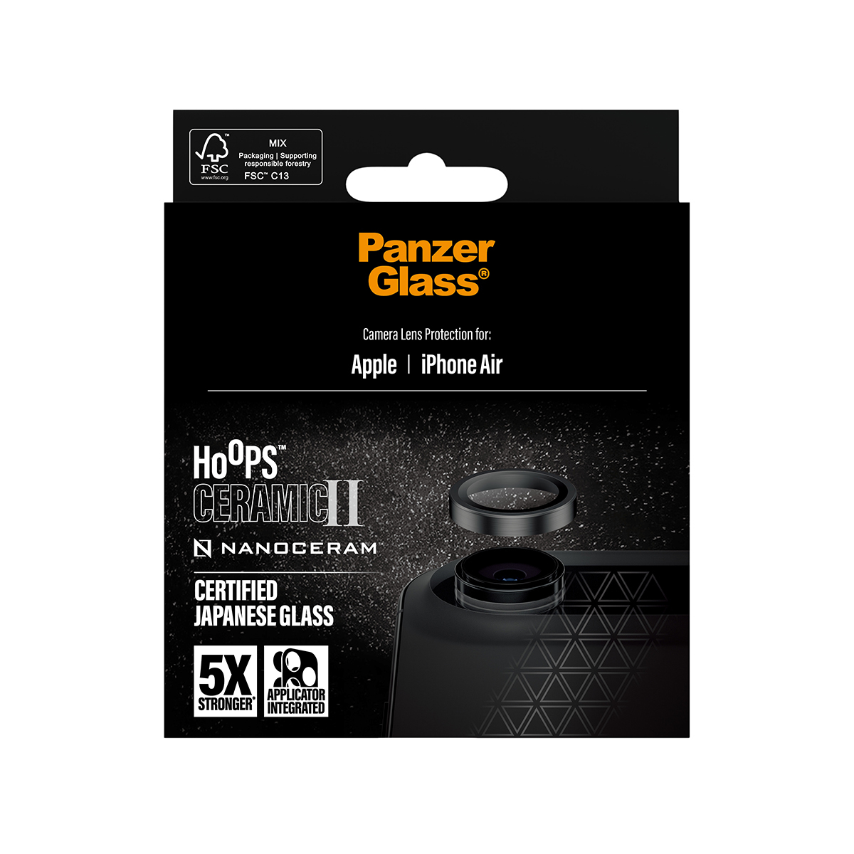 PanzerGlass Hoops Ceramic II iPhone Air, Ansicht 4