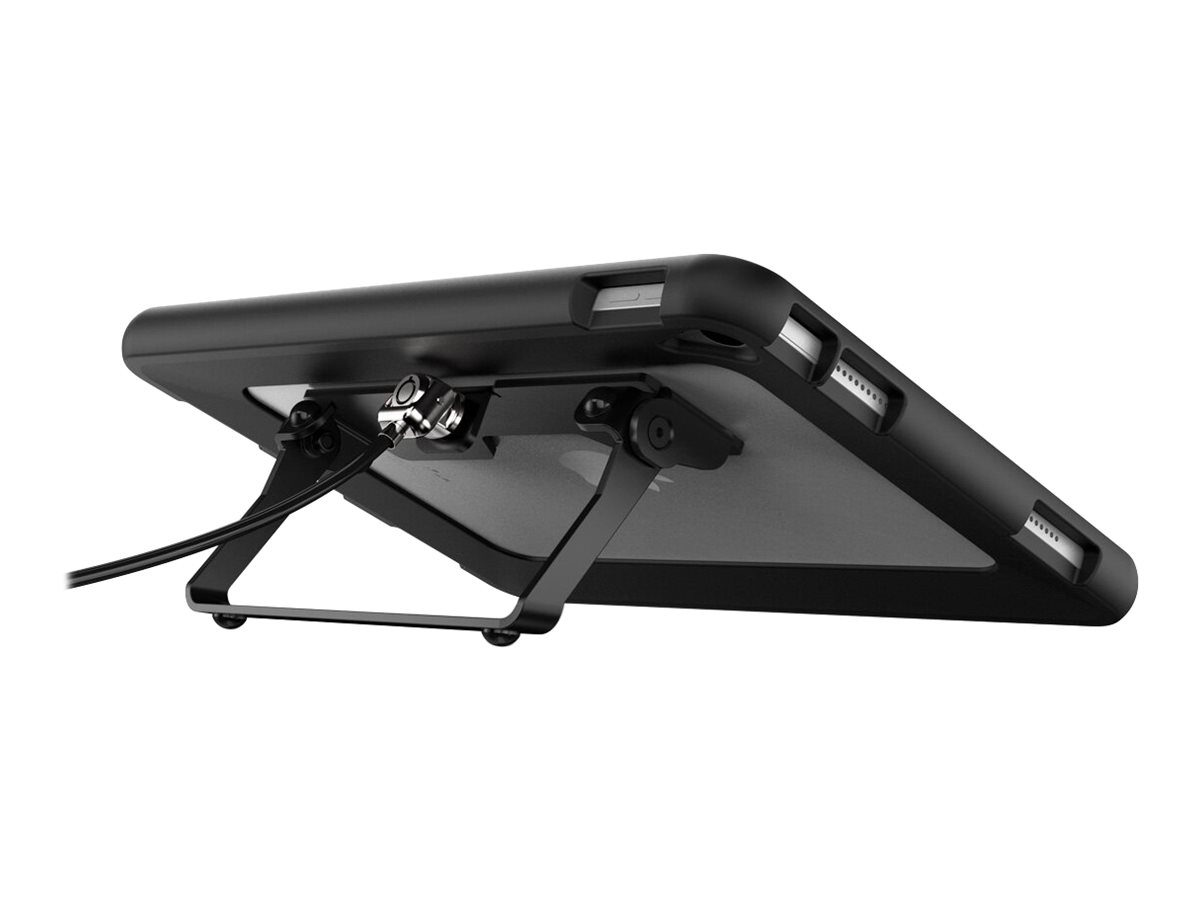 Compulocks iPad 10.2 Secured Kickstand - Stoßstange für Tablet - Ständer - Gummi, Metall - Schwarz, Ansicht 2