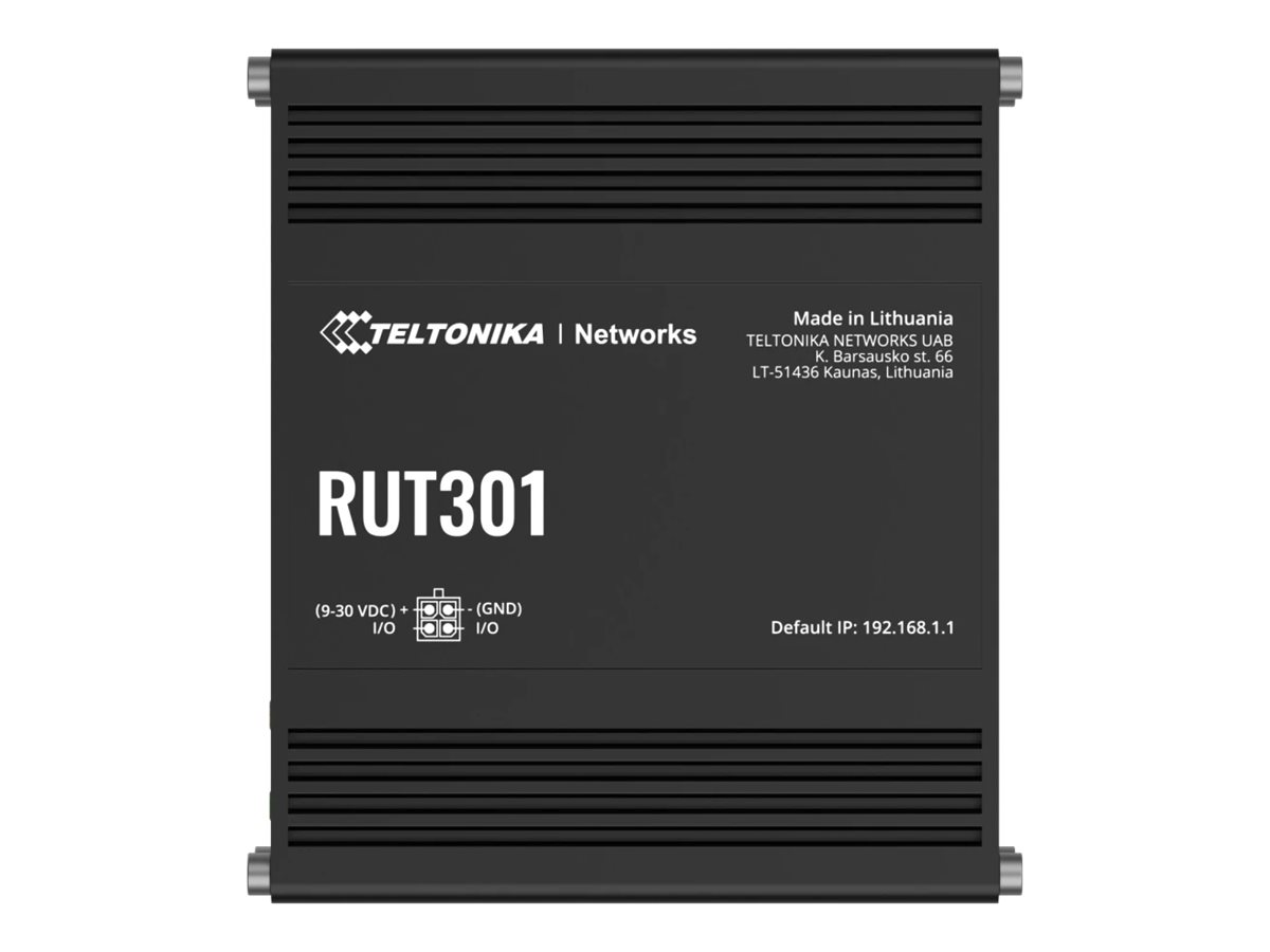 Teltonika RUT301 - Router 4-Port-Switch - an DIN-Schiene montierbar, Ansicht 4