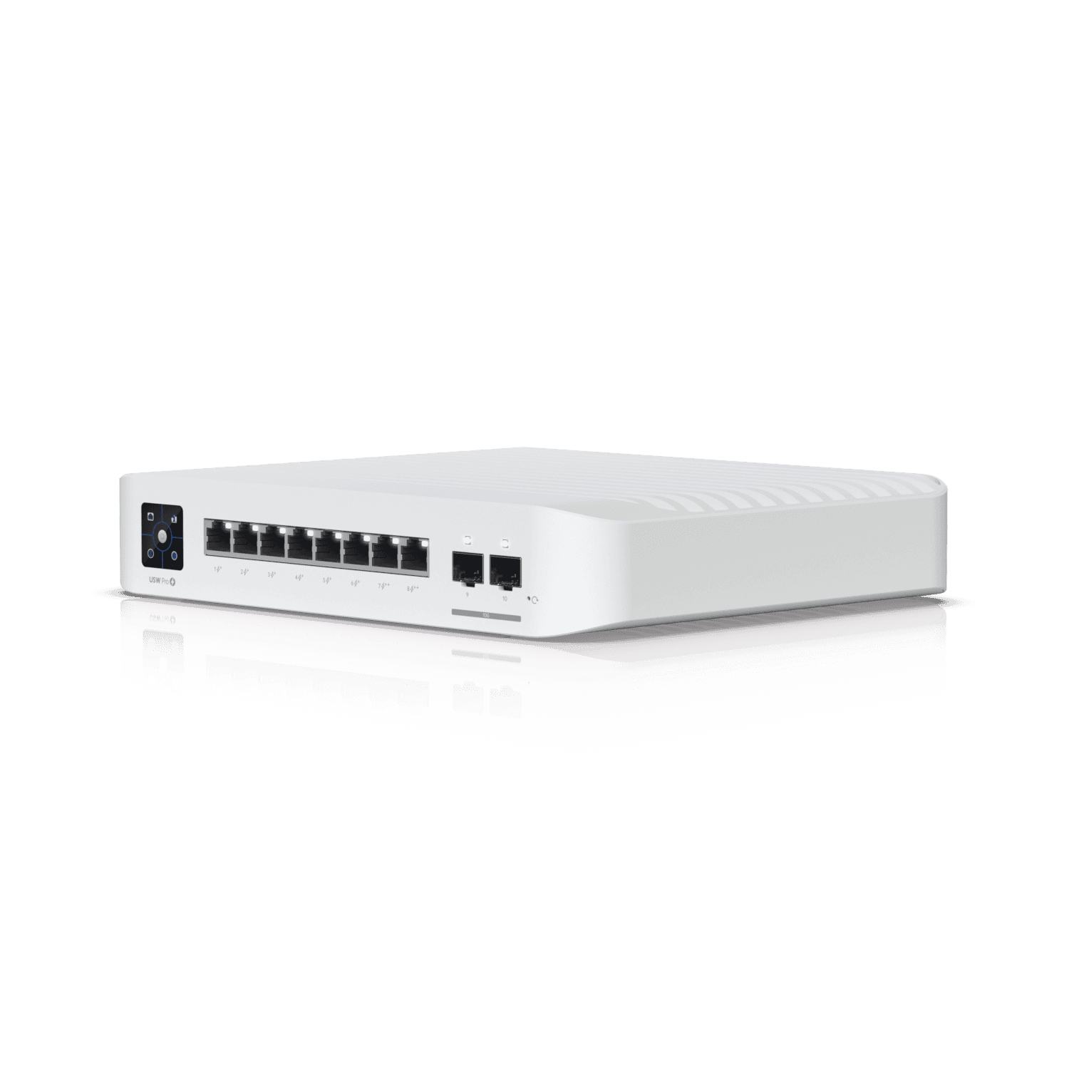 UbiQuiti UniFi USW Pro PoE 802.3at/bt 8-Port Gigabit Switch mit Layer3 Features, Ansicht 3