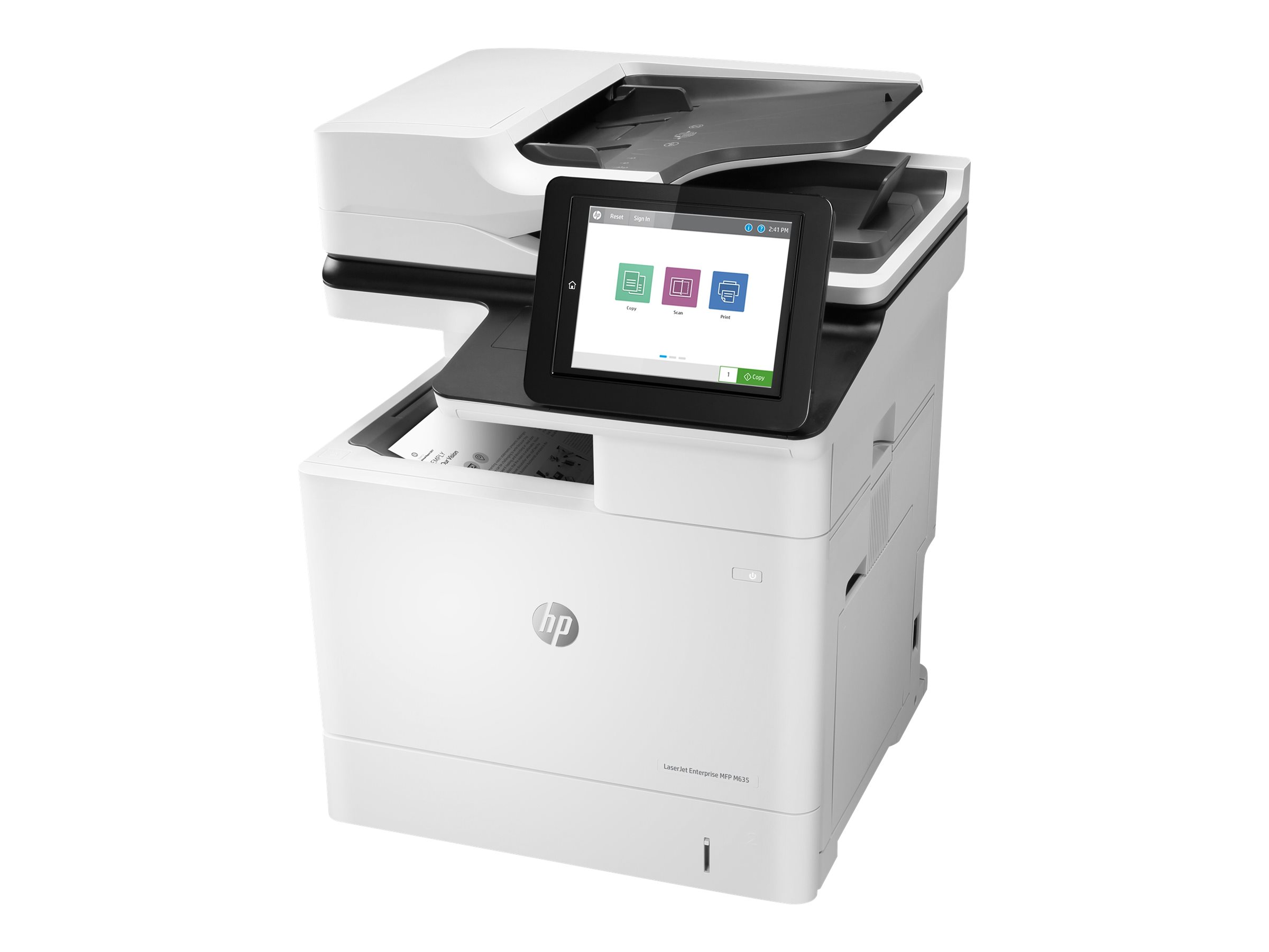 HP LaserJet Enterprise MFP M635h - Multifunktionsdrucker - s/w - Laser - 216 x 864 mm (Original) - A4/Legal (Medien)