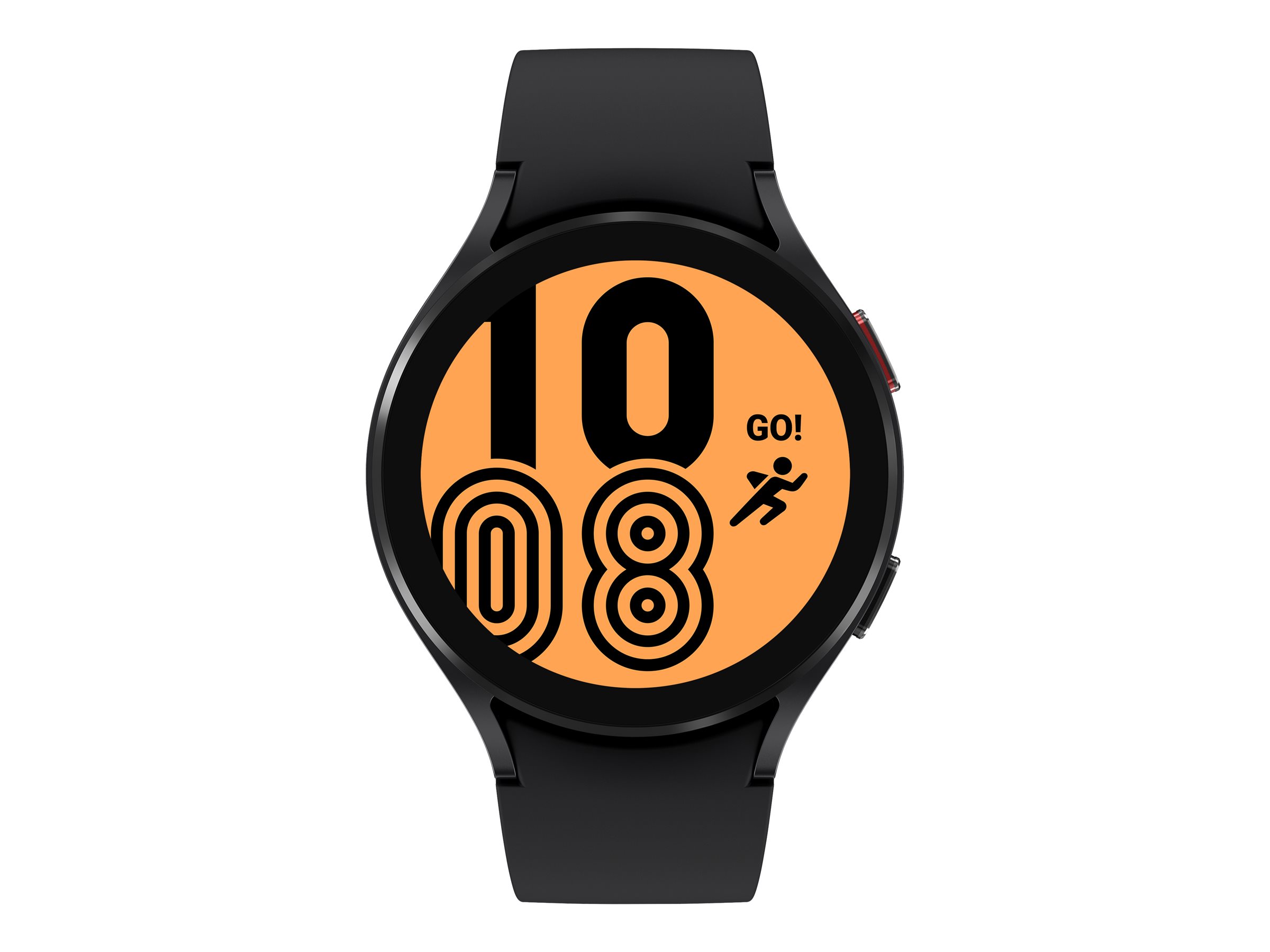 Samsung Galaxy Watch4 - 44 mm - schwarz - intelligente Uhr mit Sportband - Anzeige 3.46 cm (1.36)