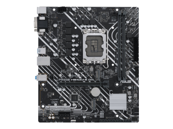 ASUS PRIME H610M-E D4-CSM - Motherboard - micro ATX - LGA1700-Sockel - H610 Chipsatz - USB 3.2 Gen 2 USB 3.2 Gen 1 - Gigabit LAN - Onboard-Grafik (CPU erforderlich)
