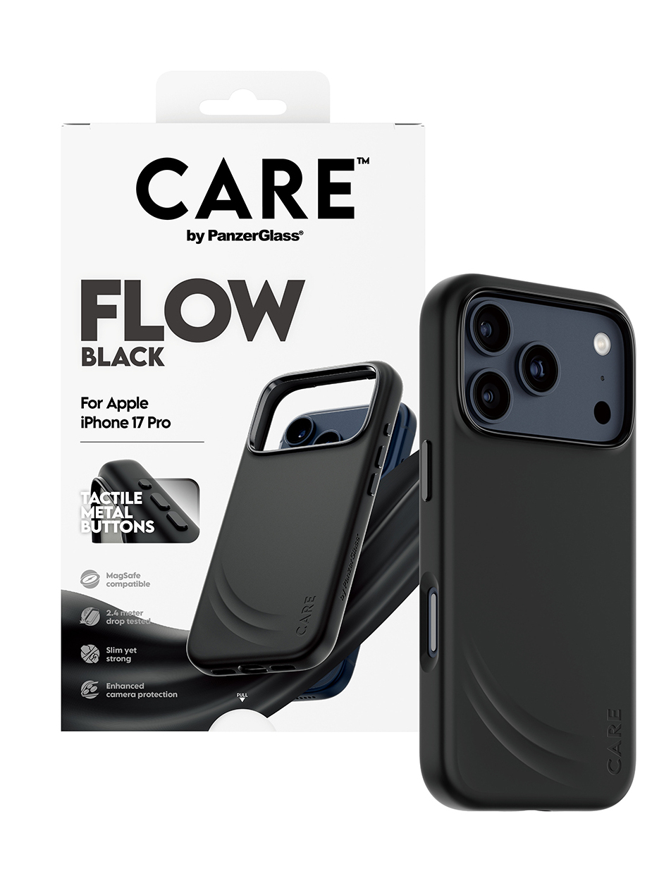 PanzerGlass CARE by Feature Flow Case Black w. MagSafe iPhone 17 Pro - Apple - iPhone 17 Pro, Ansicht 4