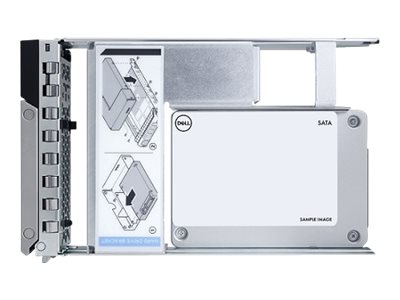 Dell - Kunden-Kit - SSD - 480 GB - intern - 2.5" (6.4 cm) (in 8,9 cm Träger) (in 3,5 Zoll Träger)
