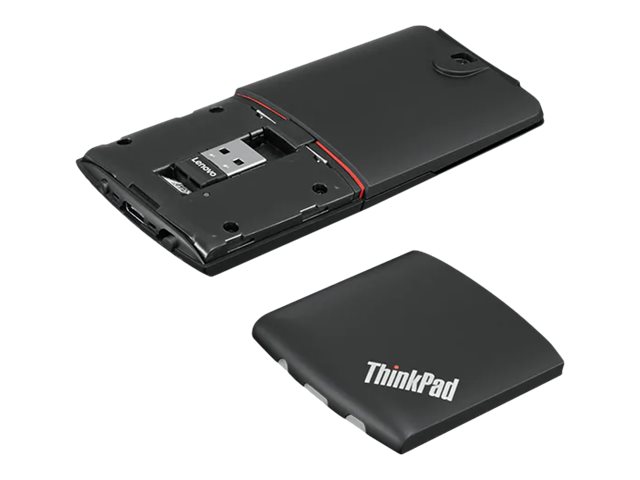 Lenovo ThinkPad X1 - Maus - optisch - kabellos - 2.4 GHz Bluetooth 5.0 - kabelloser Empfänger (USB)
