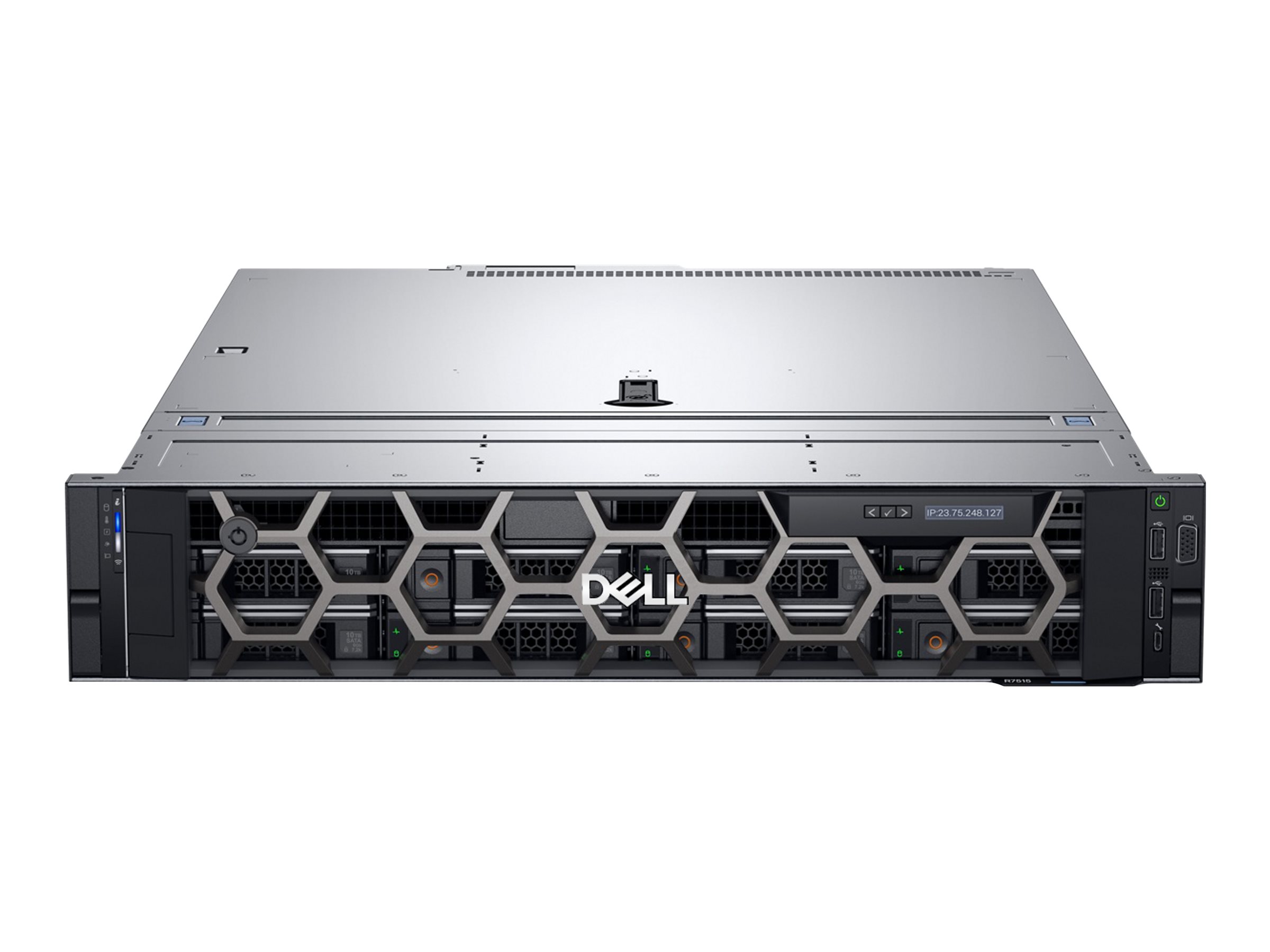 Dell PowerEdge R7515 - Server - Rack-Montage - 2U - 1-Weg - 1 x EPYC 7282 / 2.8 GHz