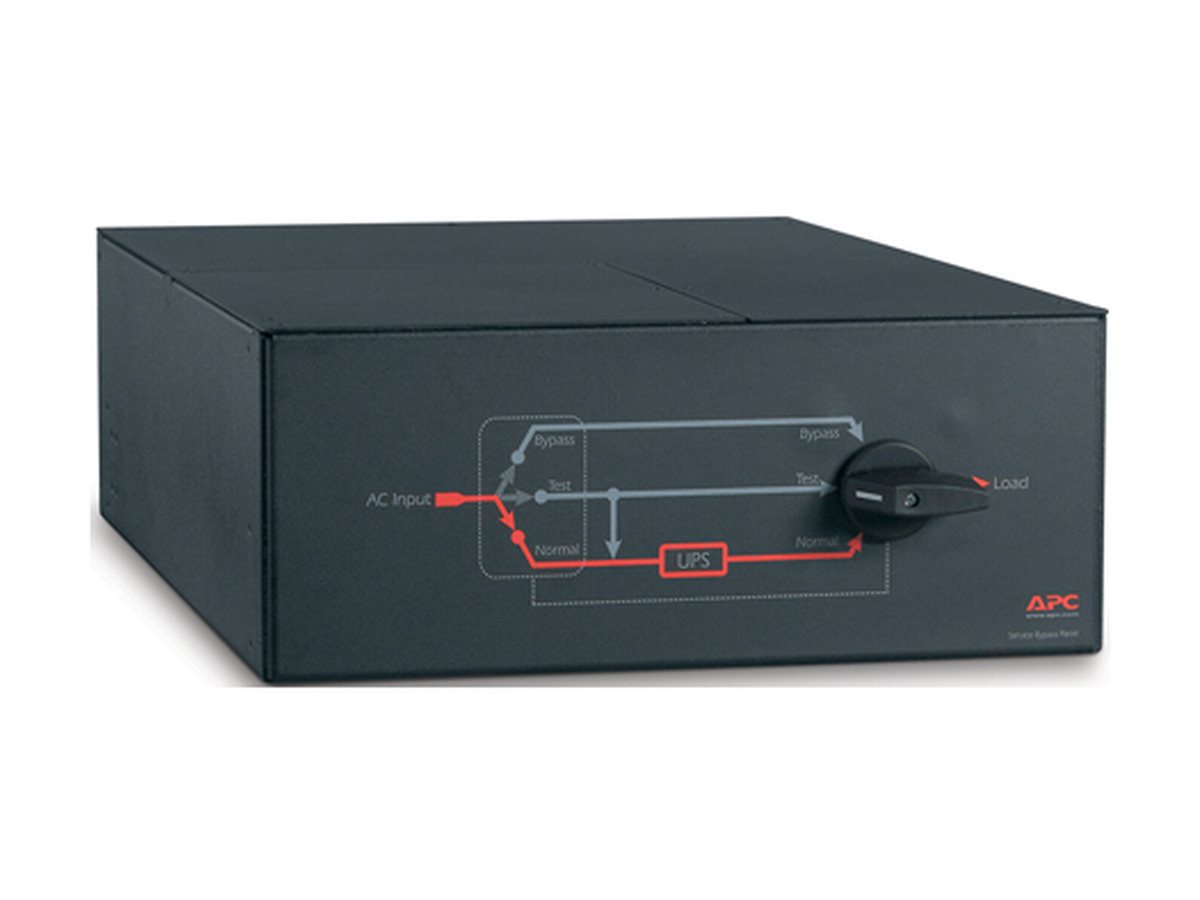 APC Service Bypass Panel - Umleitungsschalter (Rack - einbaufähig)