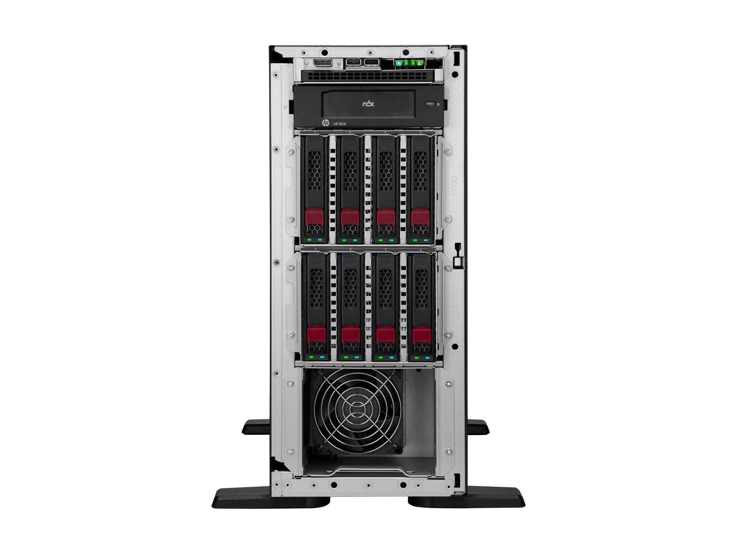 HPE ProLiant ML110 Gen11 - Server - Tower - 4.5U - 1-Weg - 1 x Xeon Bronze 3508U / 2.1 GHz - RAM 32 GB - SATA/NVMe - Hot-Swap 6.4 cm (2.5")