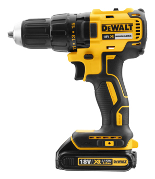 DeWalt DCD778D2T Akku-Schlagbohrschrauber inkl. Koffer + 2 Akkus 2.0Ah, Ansicht 3