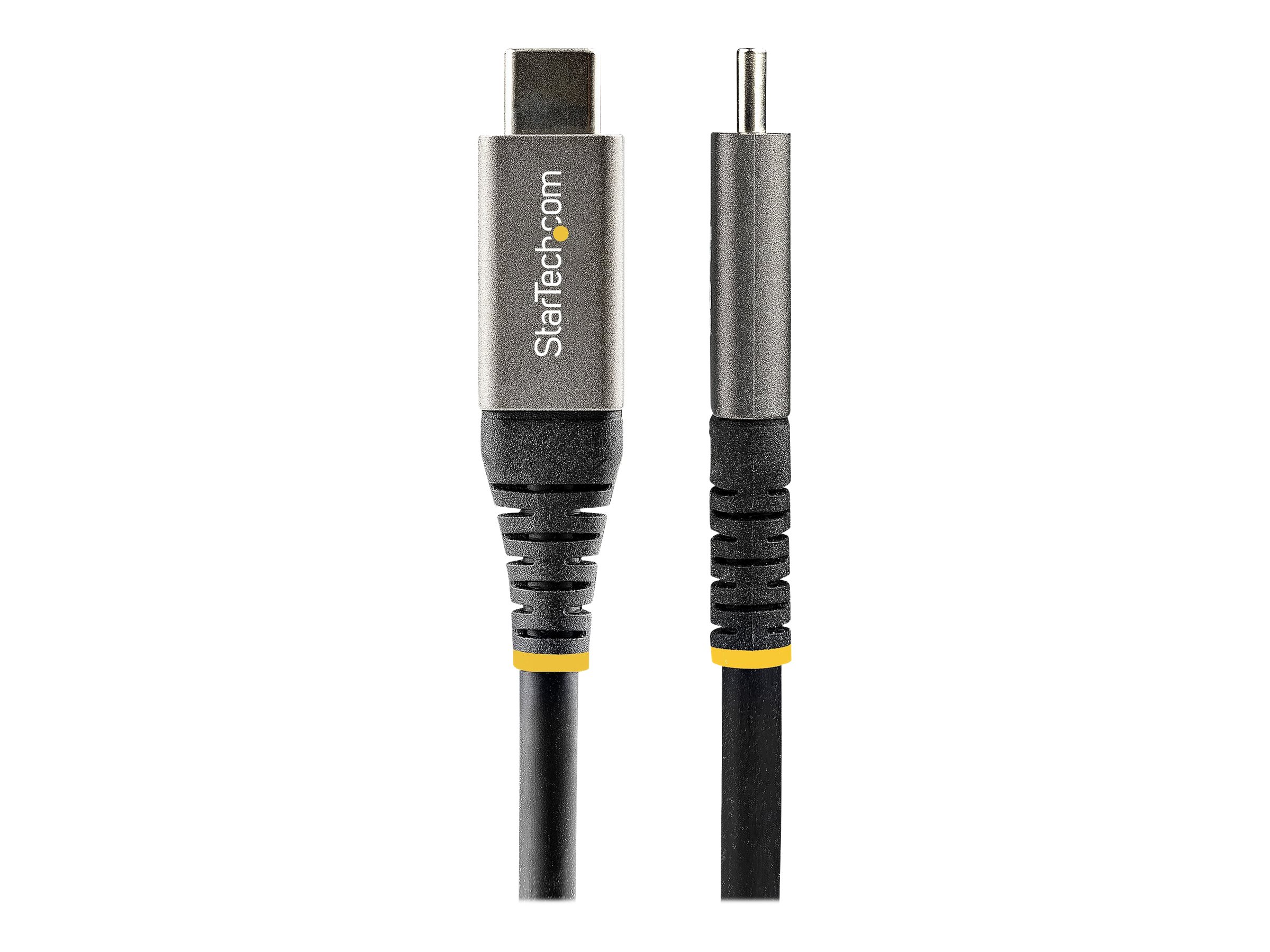 StarTech.com 1m USB-C Kabel 10Gbit/s - USB-IF zertifiziertes USB-C Kabel - USB 3.1/3.2 Gen 2 Typ-C Kabel - 100W (5A) Power Delivery, DP Alt Mode - USB-C Kabel - Laden&Synchronisieren (USB31CCV1M)