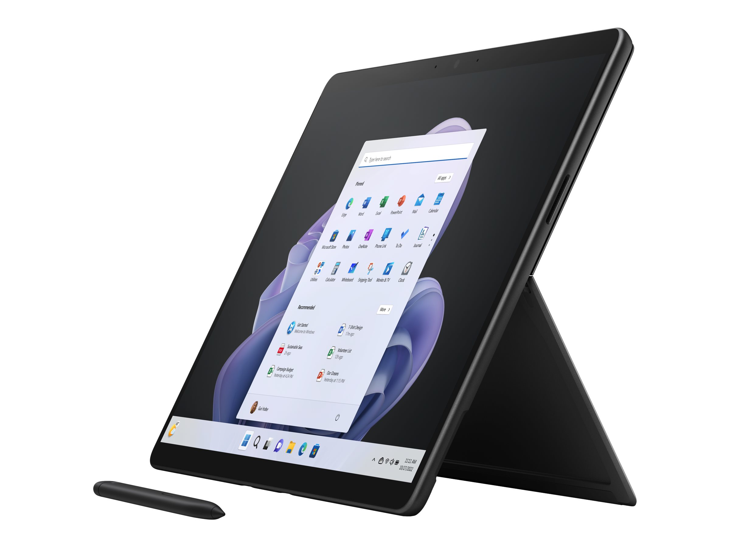 Microsoft Surface Pro 9 - Tablet - Intel Core i7 1255U / 1.7 GHz - Evo - Win 11 Home - Intel Iris Xe Grafikkarte - 16 GB