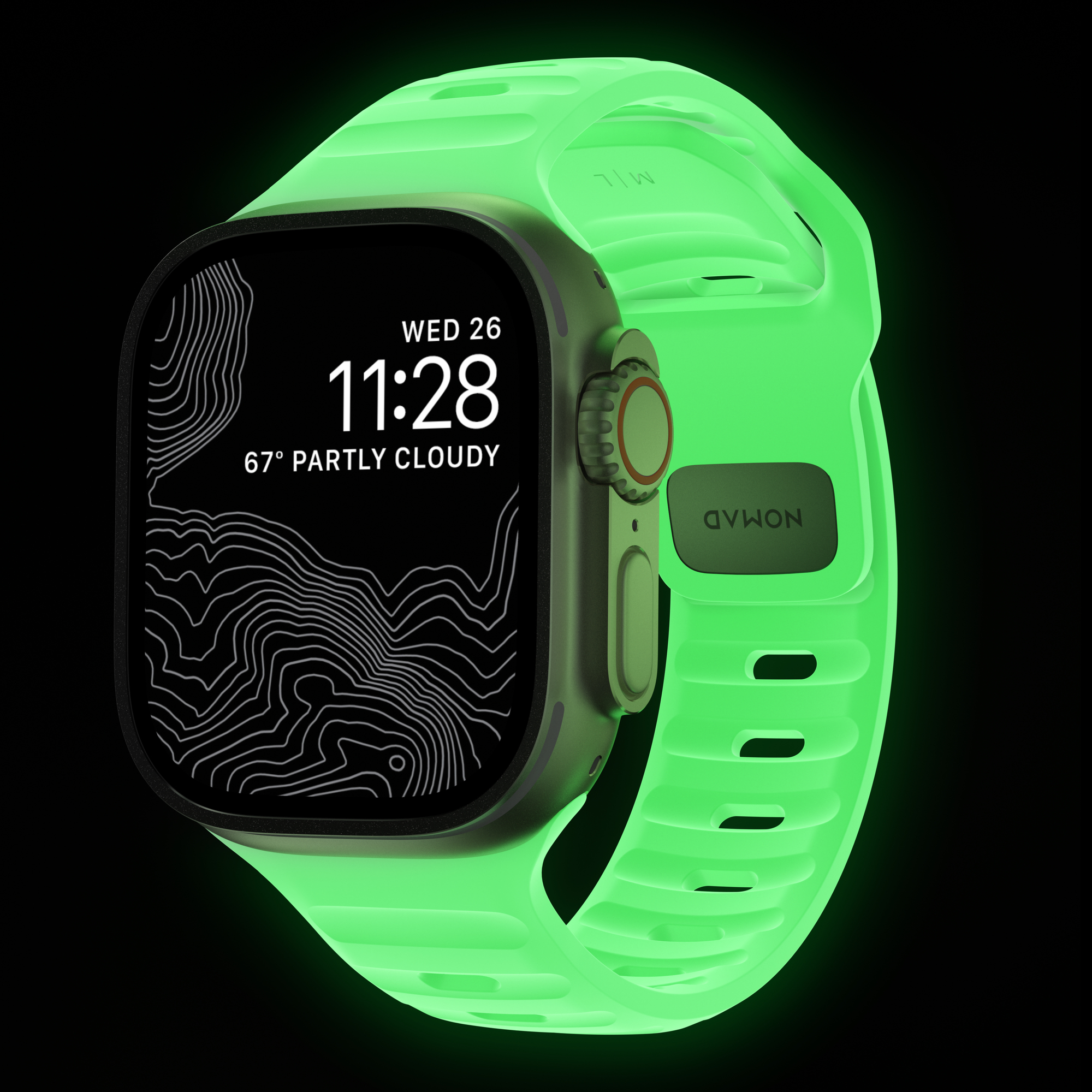 Nomad Sport Band 42/44/45 mm Glow, Ansicht 2