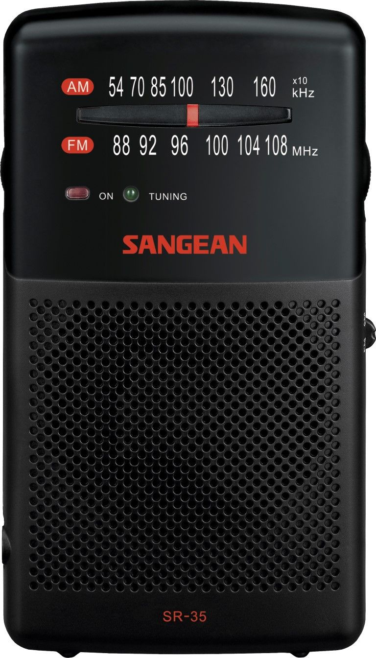 Sangean Electronics Sangean SR-35 - AM,FM - 87.5 - 108 MHz - 520 - 1710 kHz - 12 W - 8 Ohm - 6,35 mm (0.25 Zoll), Ansicht 4
