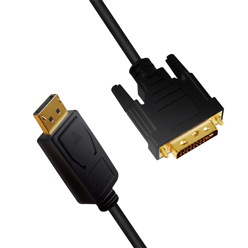 LogiLink Adapterkabel - DisplayPort (M) eingerastet zu DVI-D (M), Ansicht 2