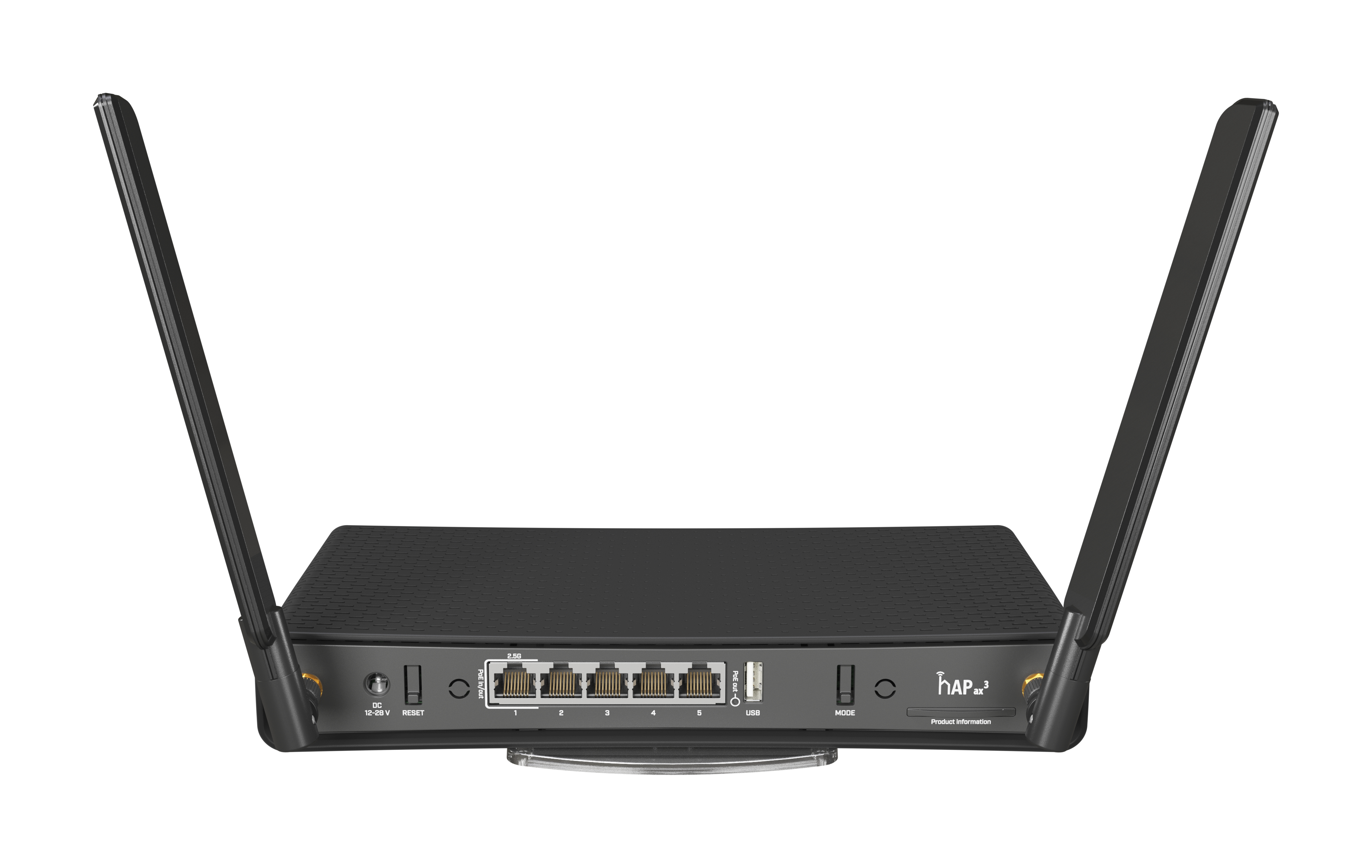 MikroTik hAP ax³ - Wireless Router - 5-Port-Switch, Ansicht 2