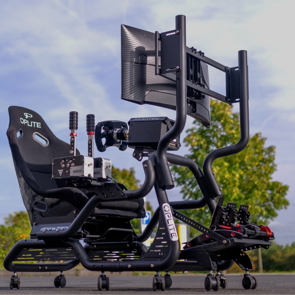Oplite Feststellbare Lenkrollen für GTR S8/S8 Elite black retail, Ansicht 3