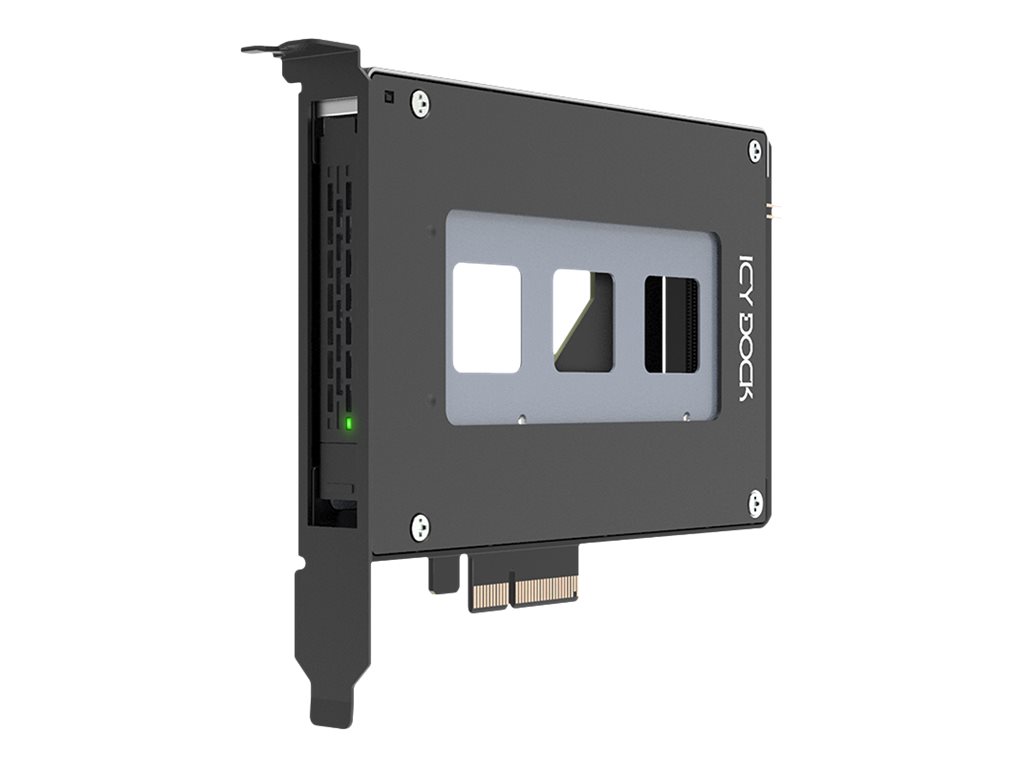 Icy Dock ToughArmor MB111VP-B - Mobiles Speicher-Rack - U.2 / U.3 SSD Mobilrack - 2.5 (6.4 cm), Ansicht 3