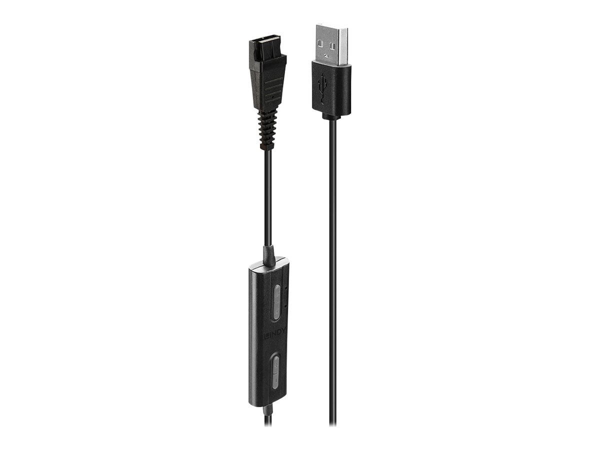 Lindy Headset-Kabel - USB männlich zu Quick Disconnect männlich