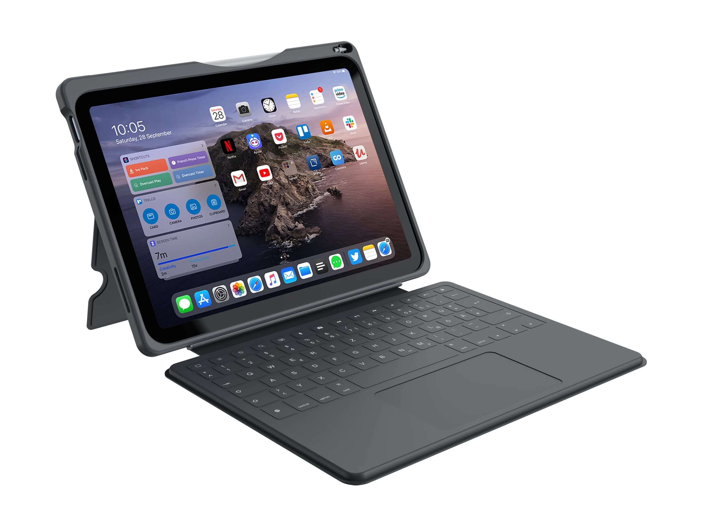 DEQSTER SMART RUGGED TOUCH PLUS - TL: Deutsch, QWERTZ, Ansicht 2