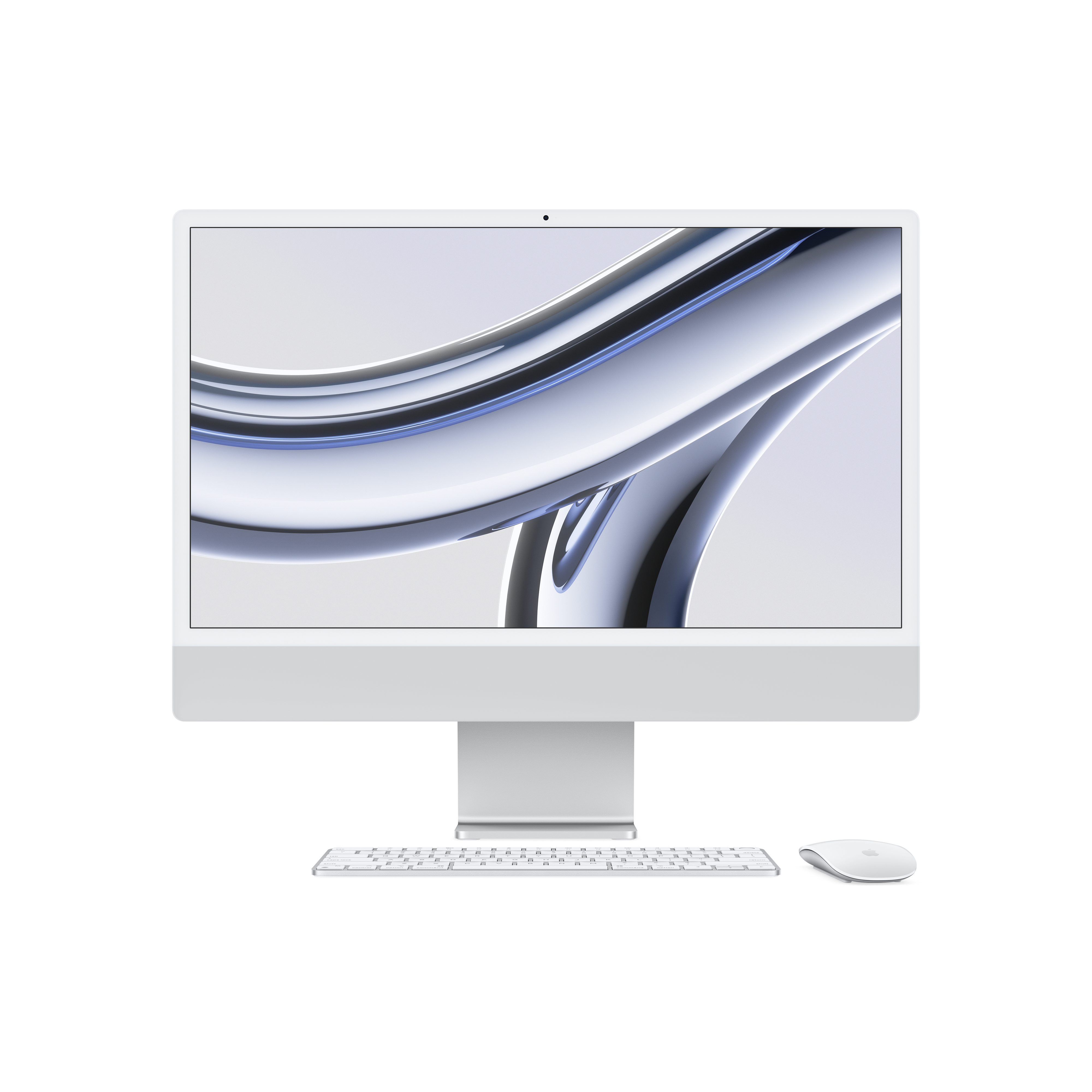 Apple iMac 24&quot; M3 8-Core CPU 10-Core GPU 512GB SSD Silver - 8 GB - 512 GB