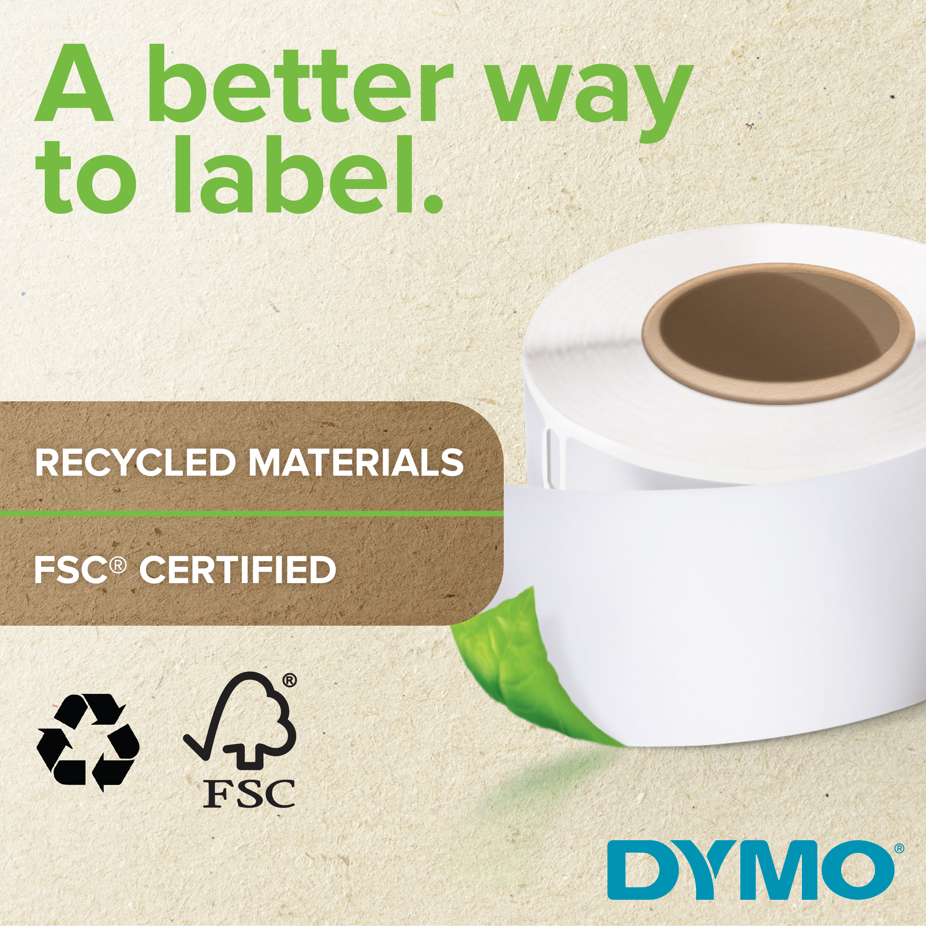 Dymo Square Multipurpose Labels - Mehrzwecketiketten, Ansicht 3