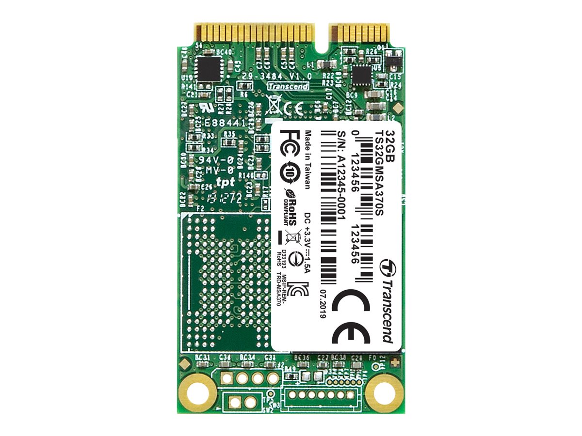 Transcend 370S - SSD - 32 GB - intern - mSATA