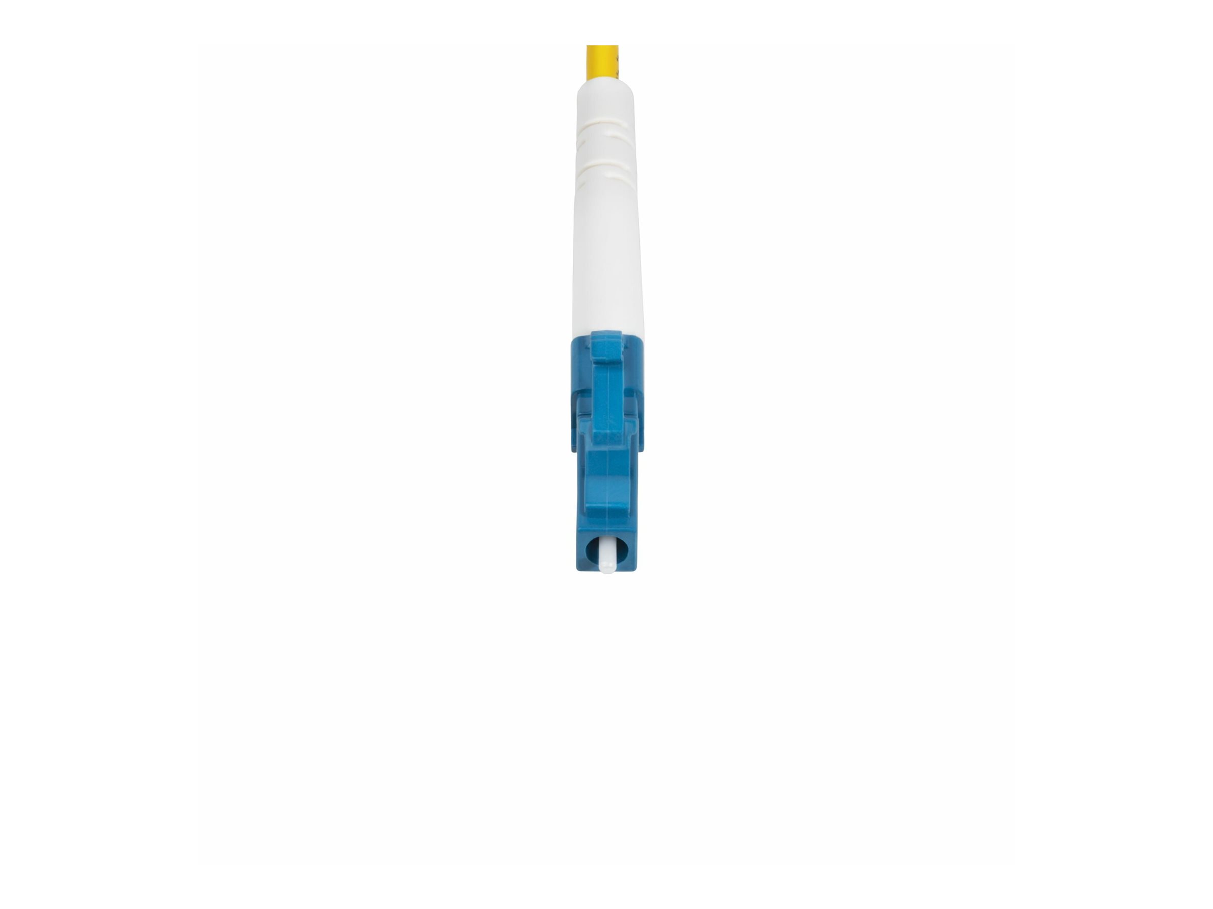 StarTech.com 3m (9.8ft) LC to LC (UPC) OS2 Single Mode Simplex Fiber Optic Cable 9125µm Laser Optimized 40G100G Bend Insensitive Low Insertion Loss - LSZH Fiber Patch Cord (SPSMLCLC-OS2-3M)