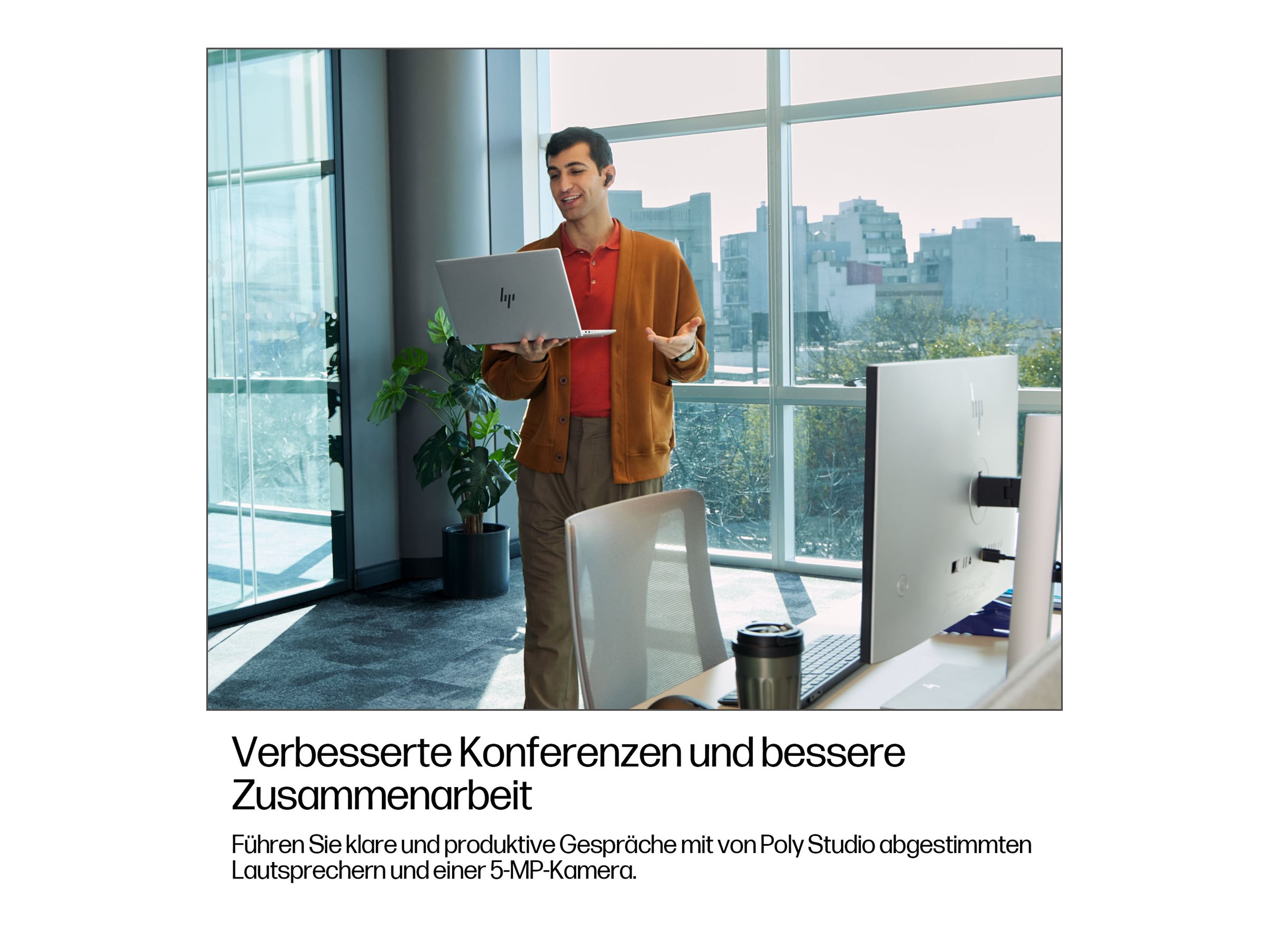 HP EliteBook 6 G1a Notebook AI - 177-Grad Scharnierdesign - AMD Ryzen 7 250 - Win 11 Pro - Radeon 780M - 32 GB RAM - 1 TB SSD NVMe, TLC - 35.6 cm (14")