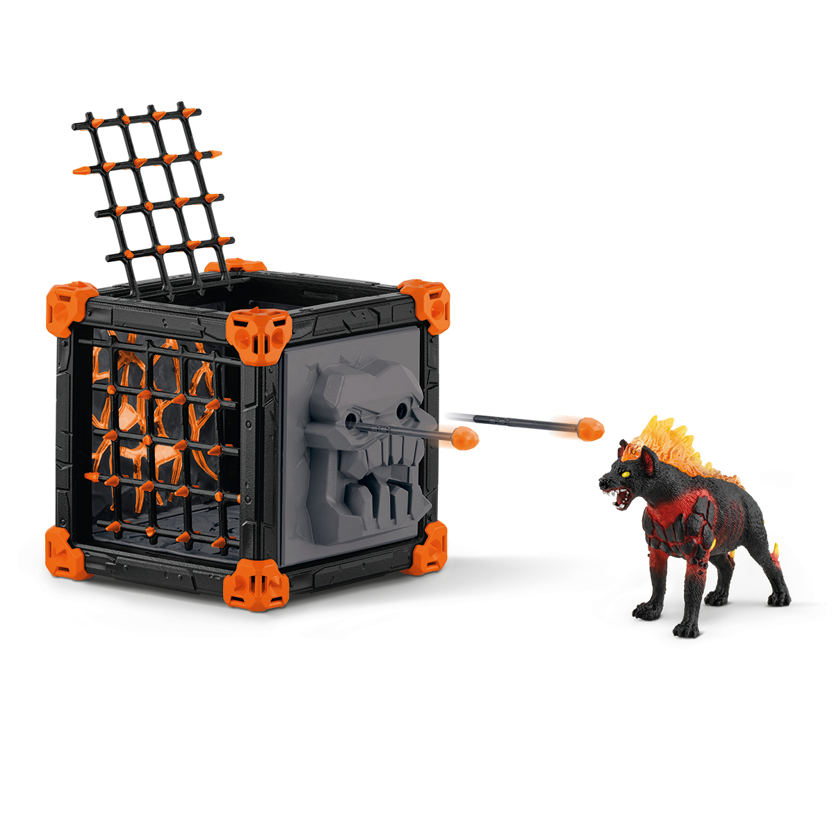 Schleich Eldrador Creatures BattleCave Lavahyäne, Ansicht 3