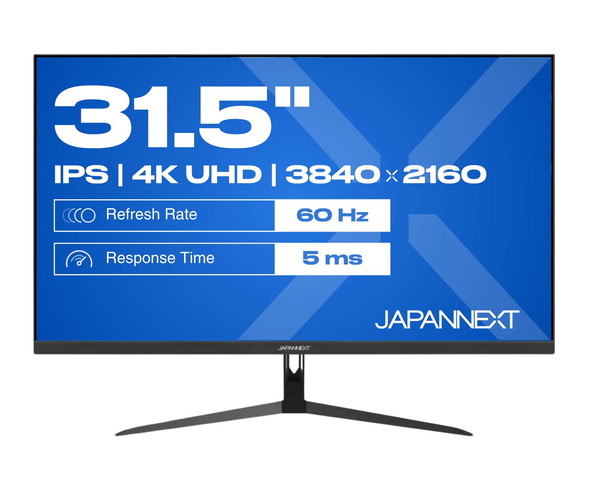 JAPANNEXT 80,0cm (31,5) JN-IPS315UHDR 16:9 HDMI/DP UHD - Flachbildschirm (TFT/LCD), Ansicht 2