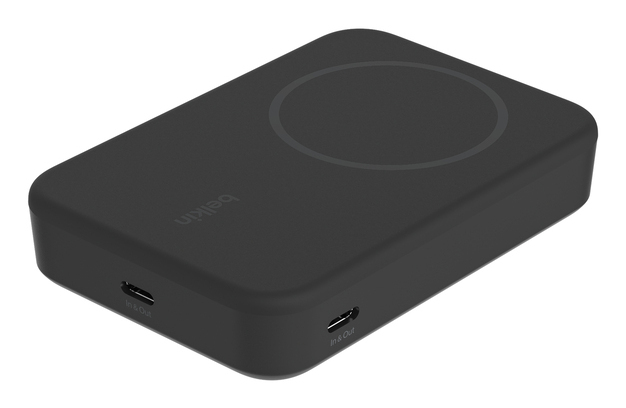 Belkin BoostCharge Pro - Induktive Power Bank - magnetisch mit Qi2 - 10000 mAh - 15 Watt - Fast Charge, Ansicht 4