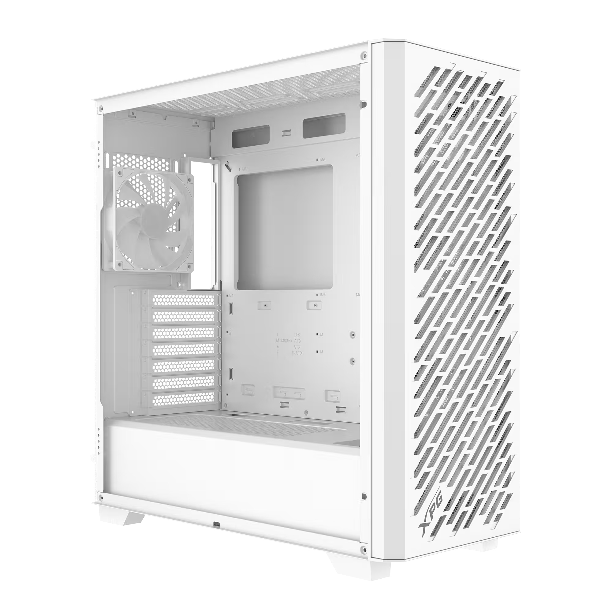 XPG Geh VALOR AIR PRO ATX Midi Tower weiß - Midi/Minitower - ATX, Ansicht 3