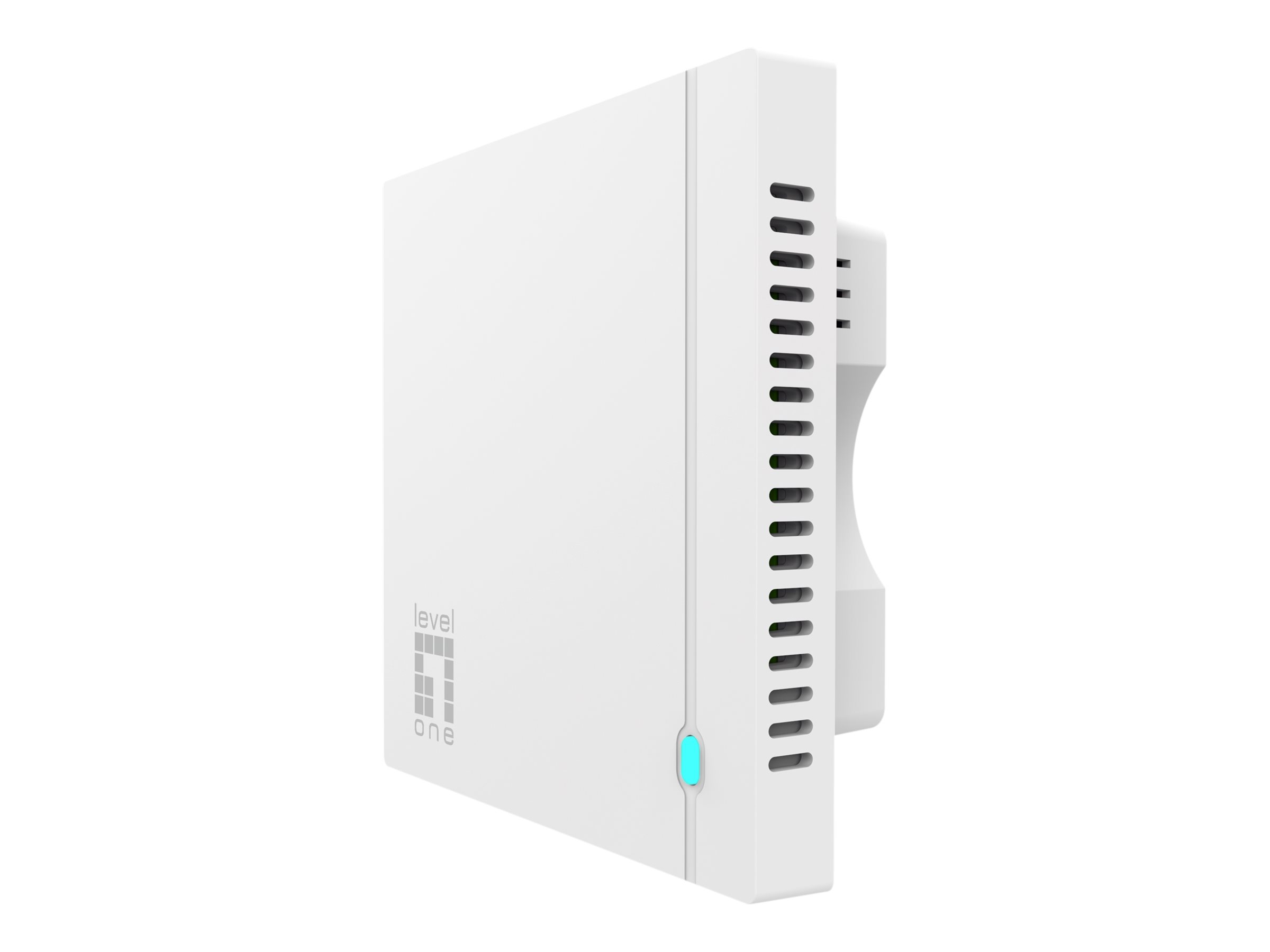 LevelOne WAP-8231 - Accesspoint - AX1800, PoE, 1 x USB-C LAN, 86 x 86 mm