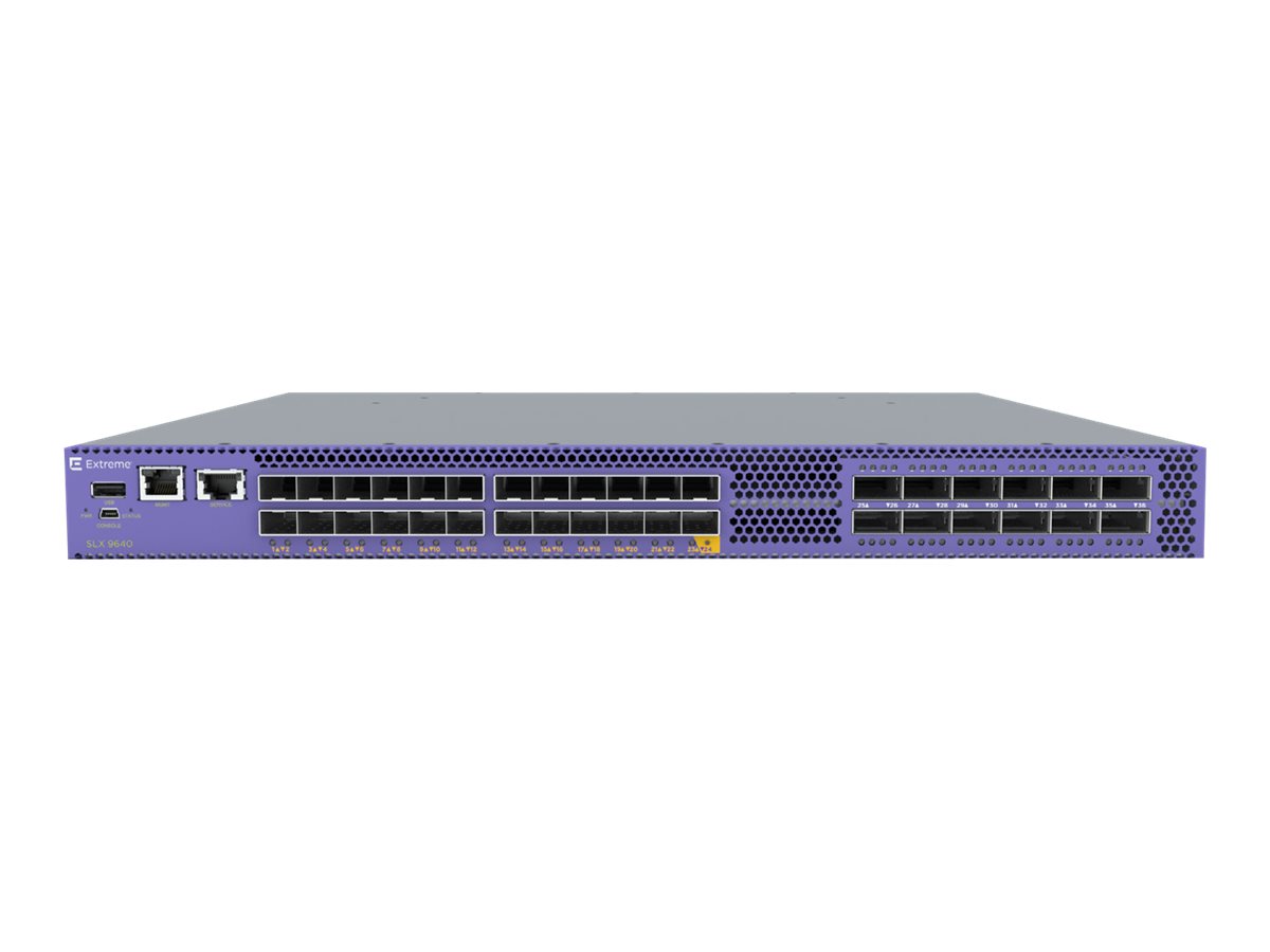 Extreme Networks SLX 9640-24S ROUTER NO PWR/FAN (EN-SLX-9640-24S-12C)