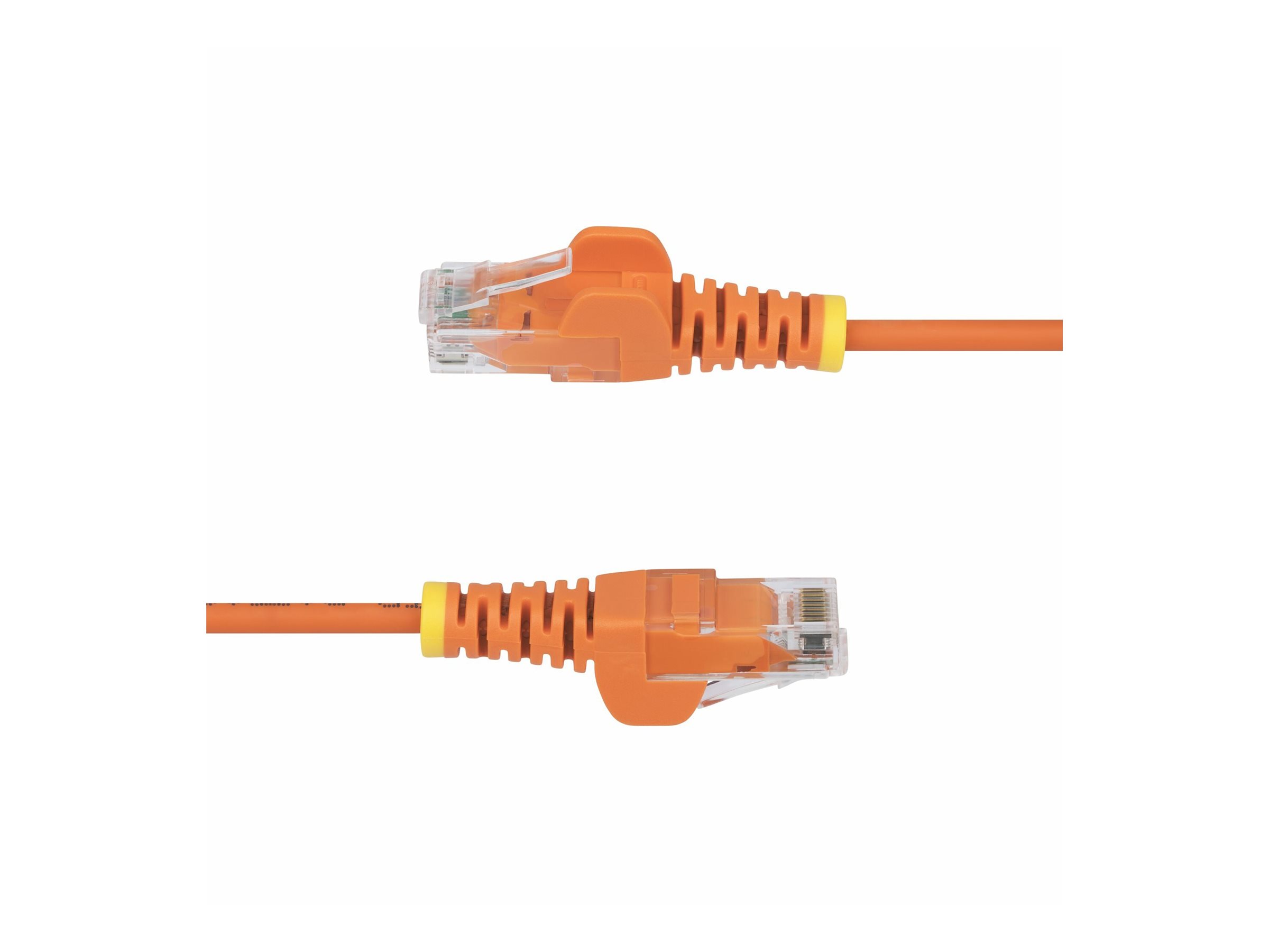 StarTech.com 7m Orange Slim CAT6 Ethernet Cable, Snagless, 28AWG, LSZH - Patch-Kabel - RJ-45 (M), Ansicht 4