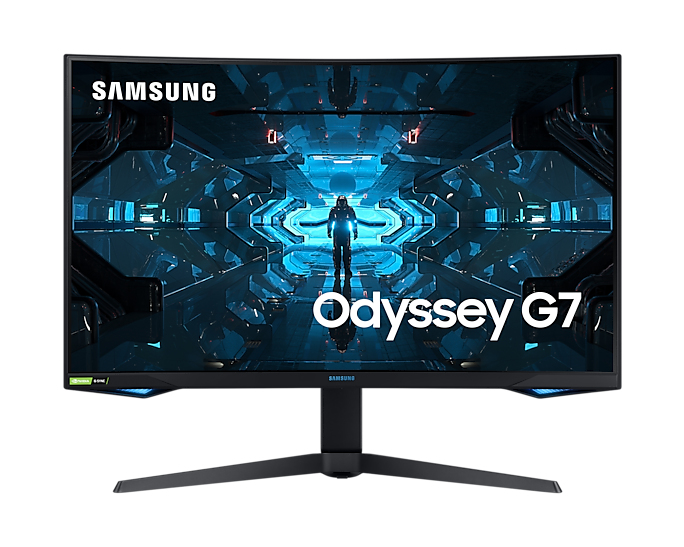 Samsung Odyssey G7 C32G74TQSR - G75T Series - QLED-Monitor - gebogen - 80 cm (32&quot;)
