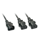 Lindy Netz-Splitter - IEC 60320 C14 bis IEC 60320 C13, Ansicht 5