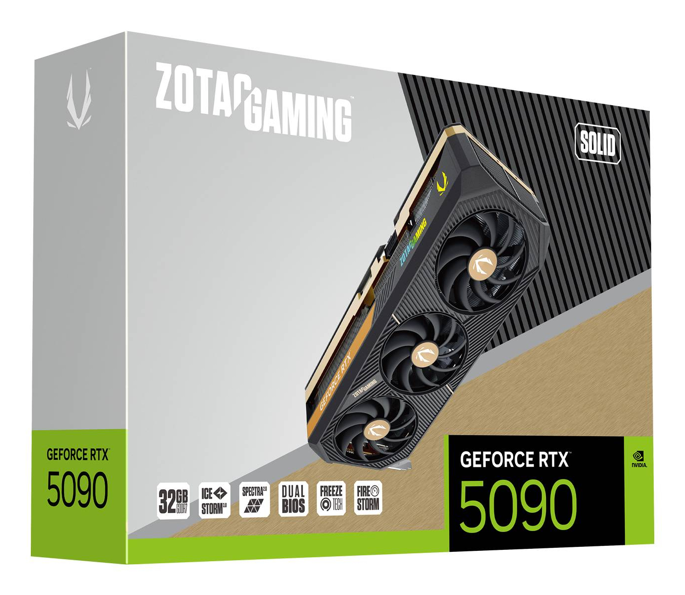 ZOTAC GAMING GeForce RTX 5090 SOLID - Grafikkarten, Ansicht 4