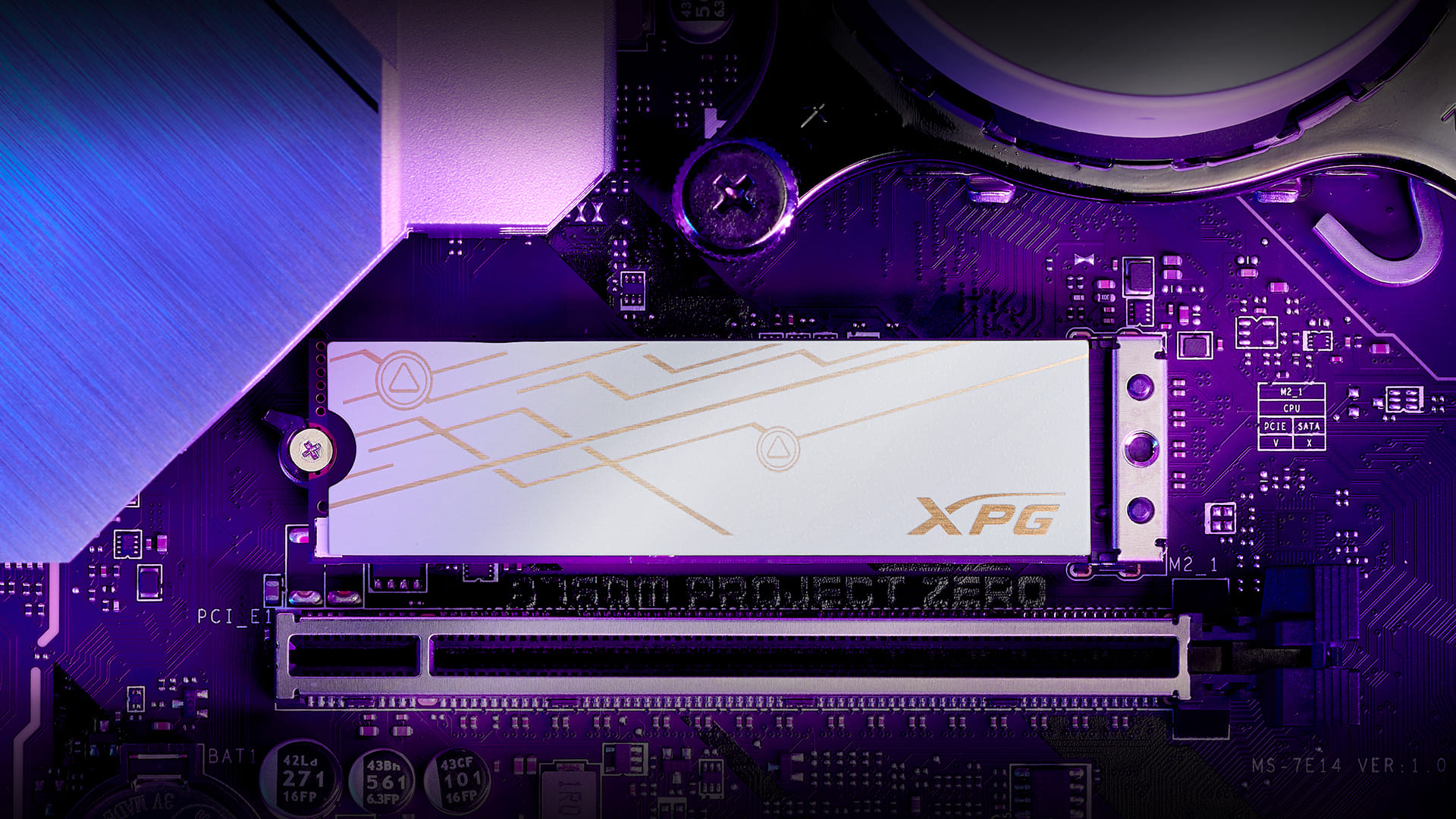 ADATA XPG MARS 980 Blade - SSD - 2 TB - intern - M.2 2280 - PCI Express 5.0 x4 (NVMe), Ansicht 2